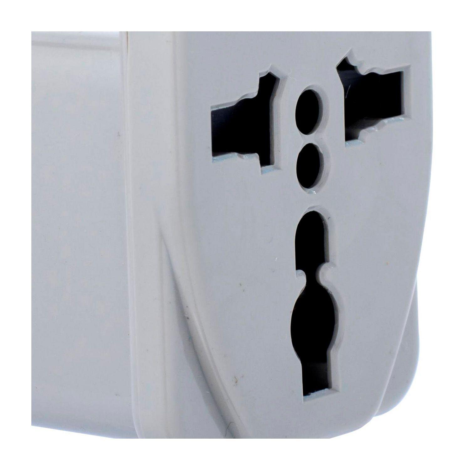 Enchufe Adaptador Multinorma Rema Gris 1299 10A 250V-2