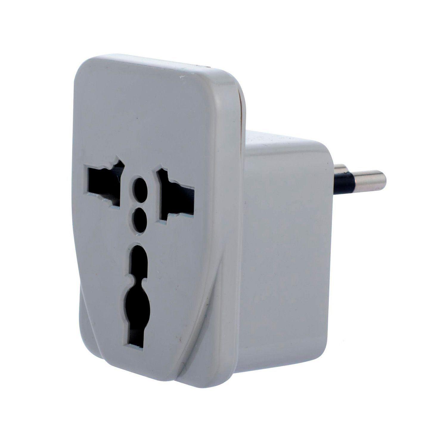 Enchufe Adaptador Multinorma Rema Gris 1299 10A 250V-3