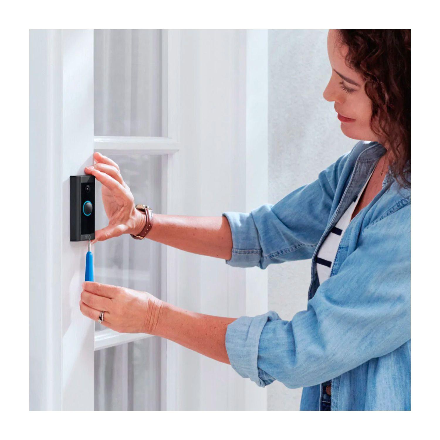 Timbre Inteligente Ring Video Doorbell Negro-2
