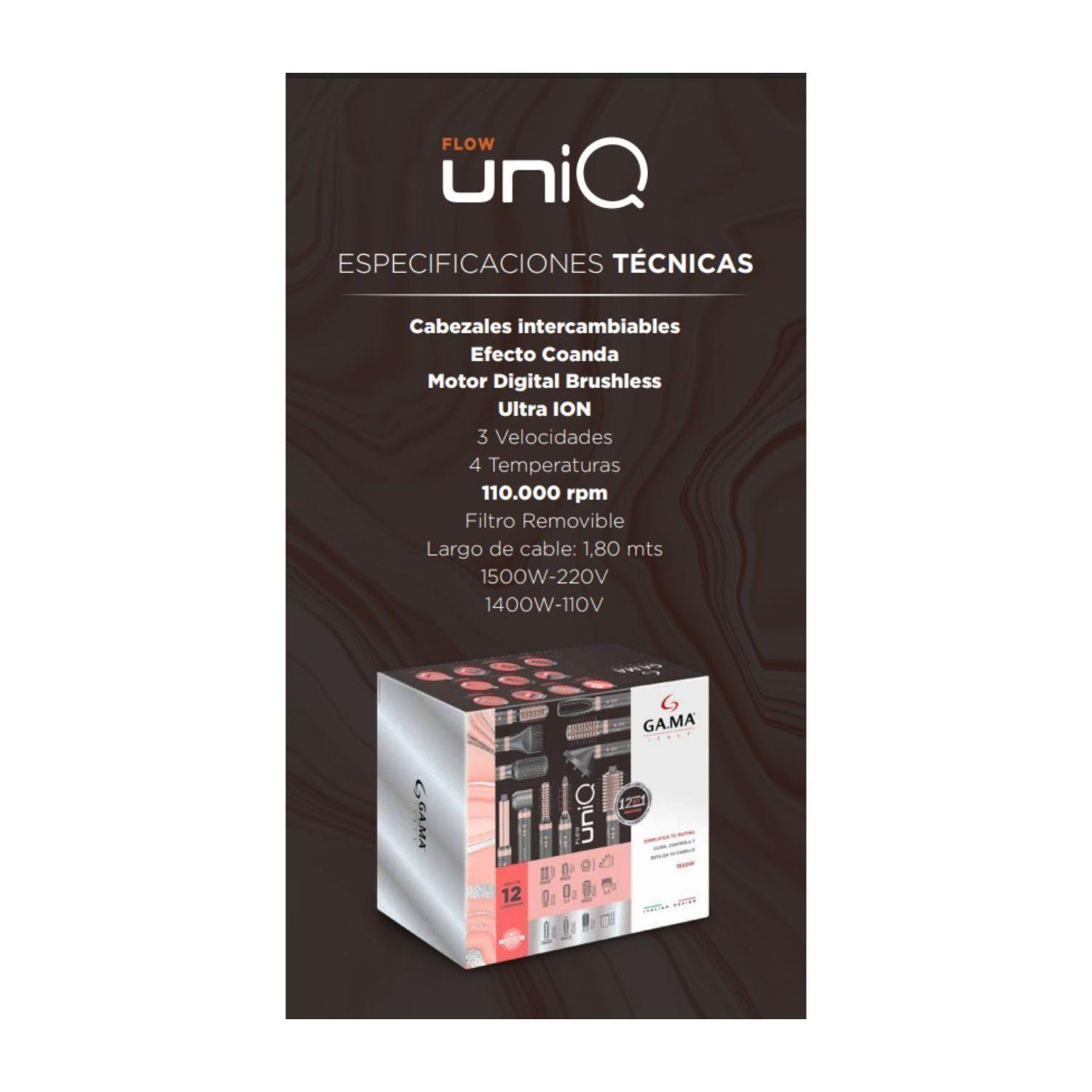 Cepillo Secador Gama Multistyler UniQ Styler Flow 12 en 1-5