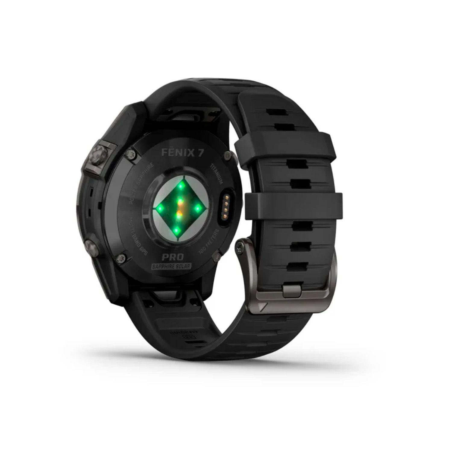 Reloj Garmin Fenix 7 Pro Saph Solar Carbon Grey 47mm-2