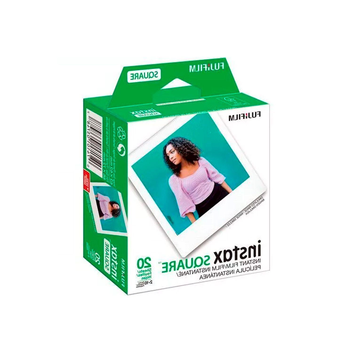 Películas Instantáneas Instax Square 20 fotos-2