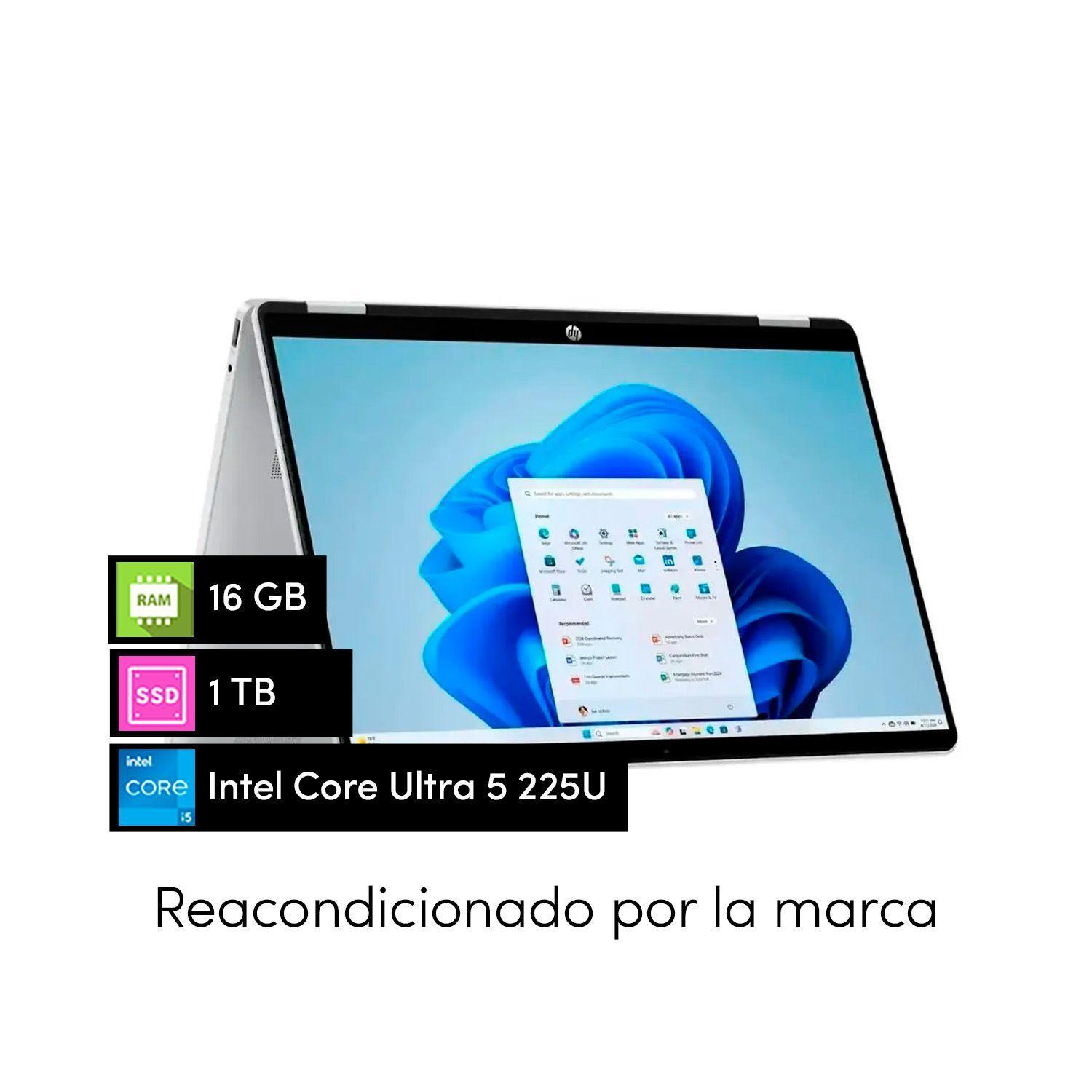Notebook HP Omnibook X360 Core Ultra 5 16GB 1TB SSD 16' 2K Táctil W11-1