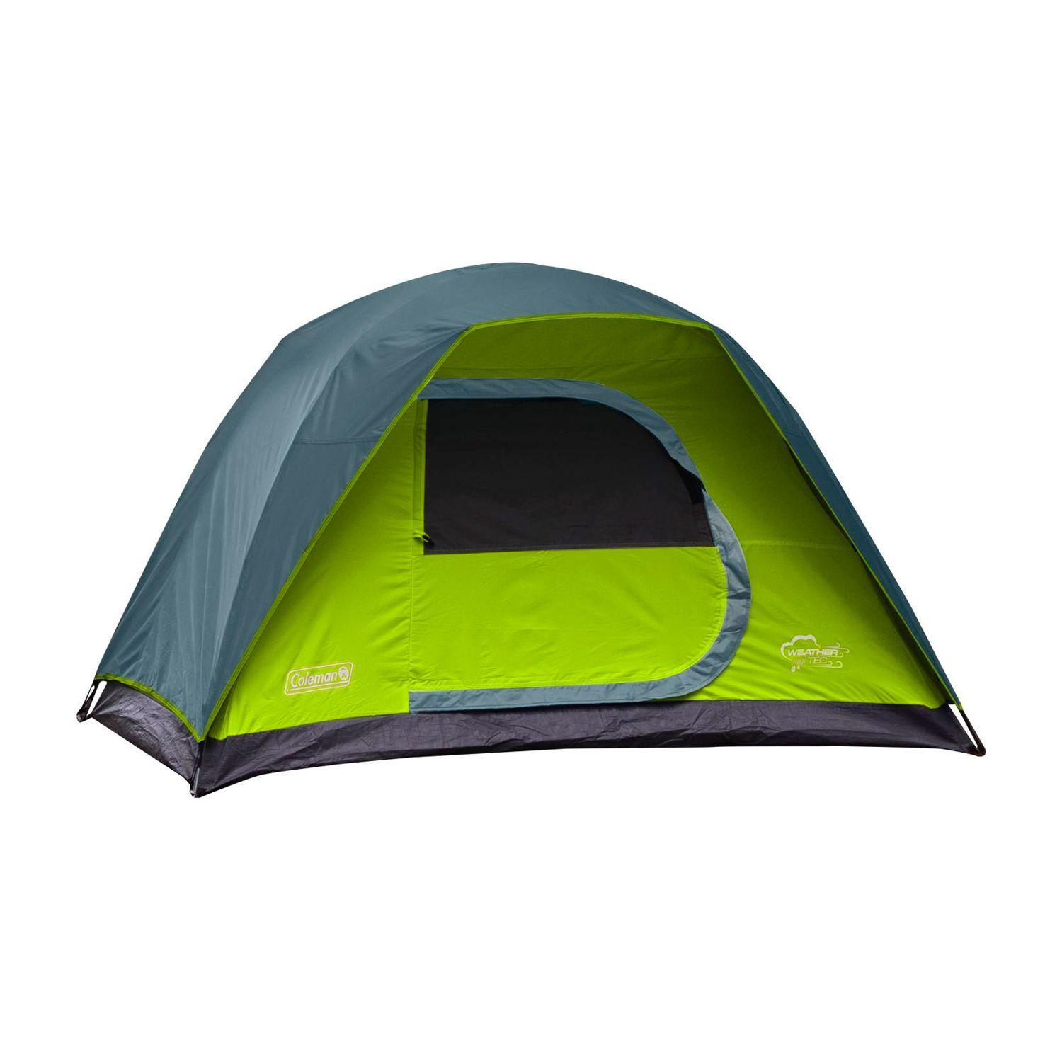 Carpa Coleman Amazonia 4 Personas Domo Impermeable-1