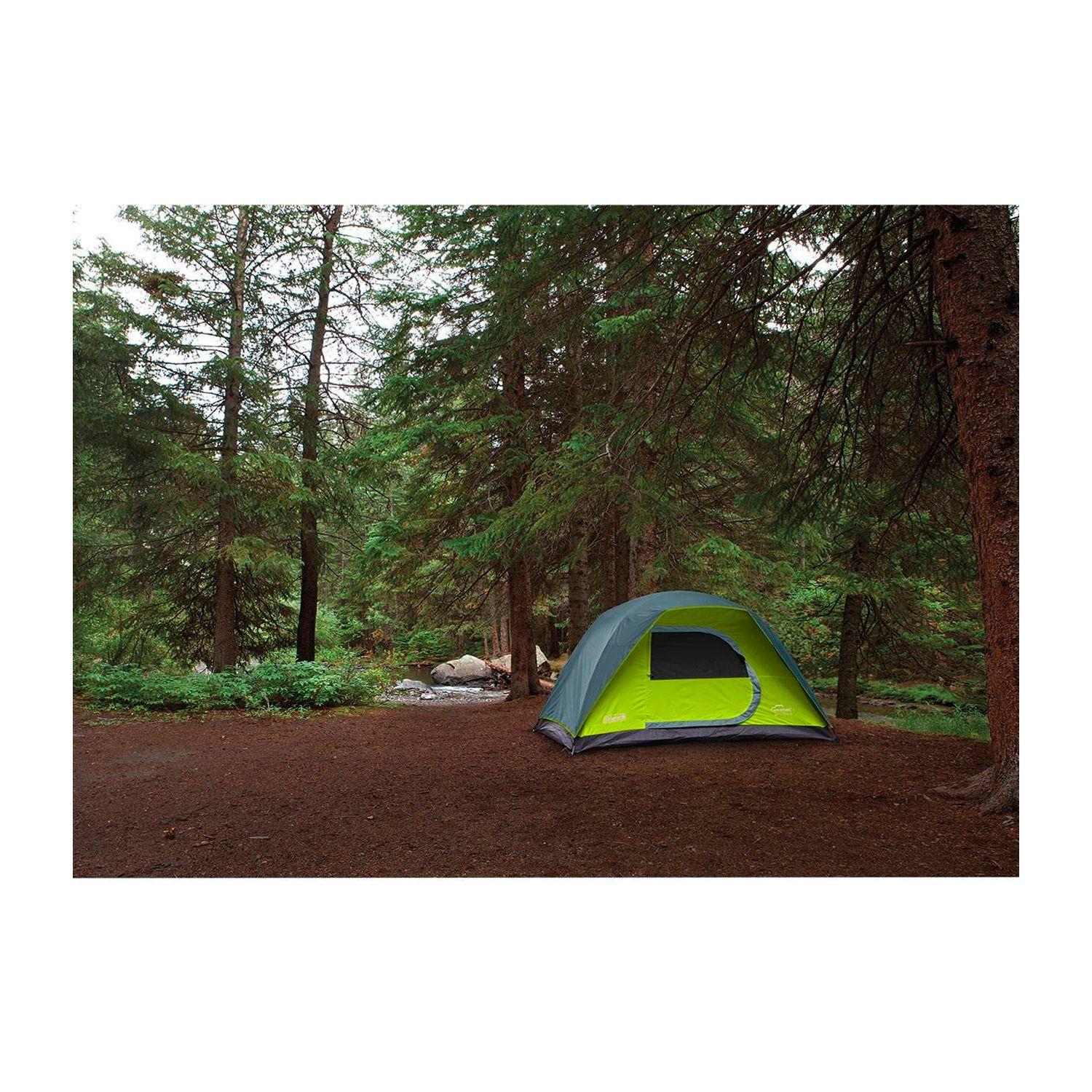 Carpa Coleman Amazonia 4 Personas Domo Impermeable-2