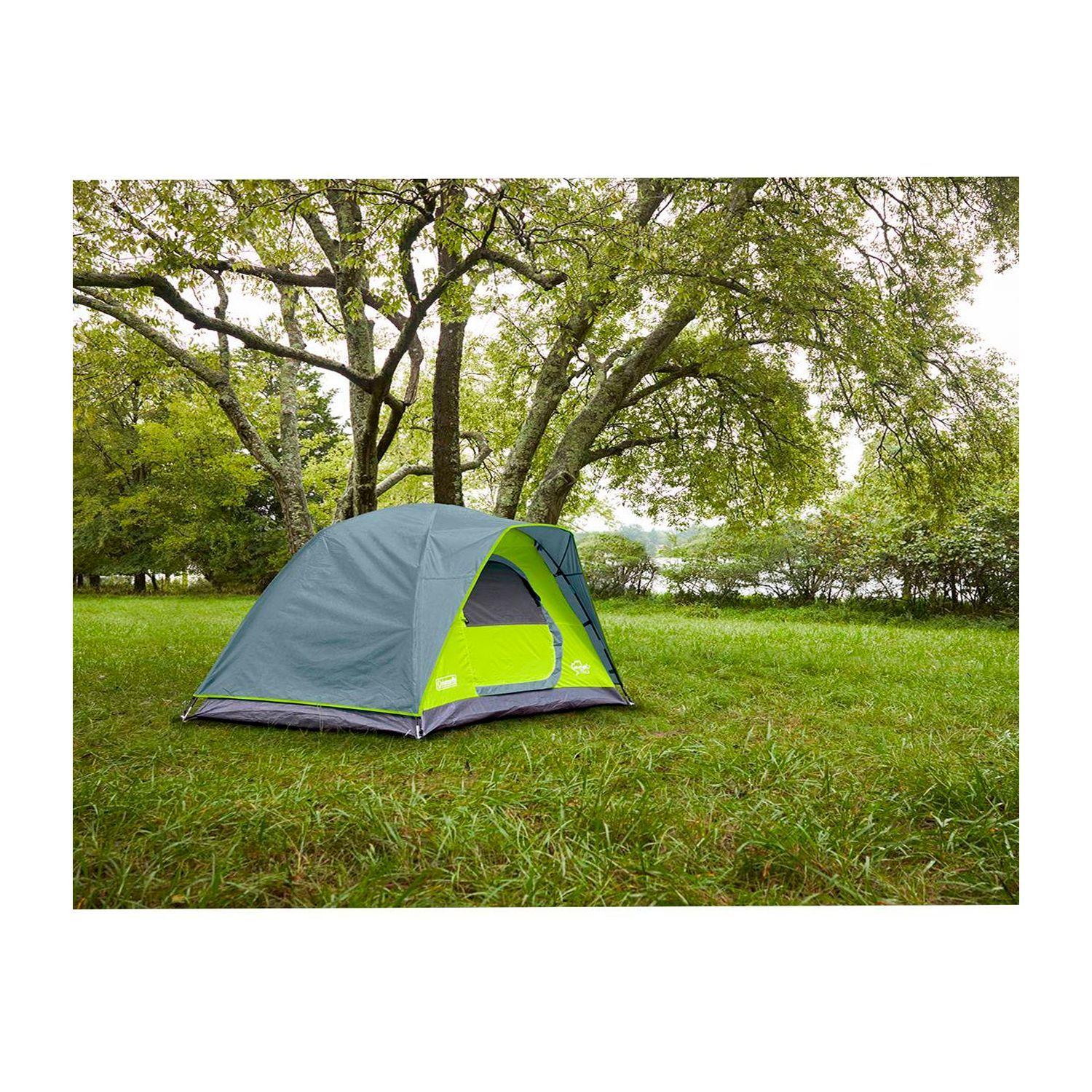 Carpa Coleman Amazonia 4 Personas Domo Impermeable-3