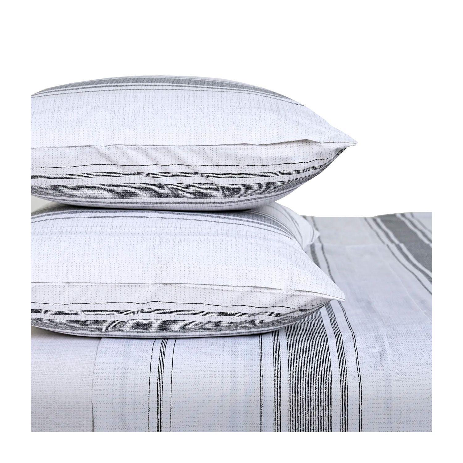 Plumón 2 Plazas Cannon + Jgo. Sábanas 200 Hilos Diagonals-2