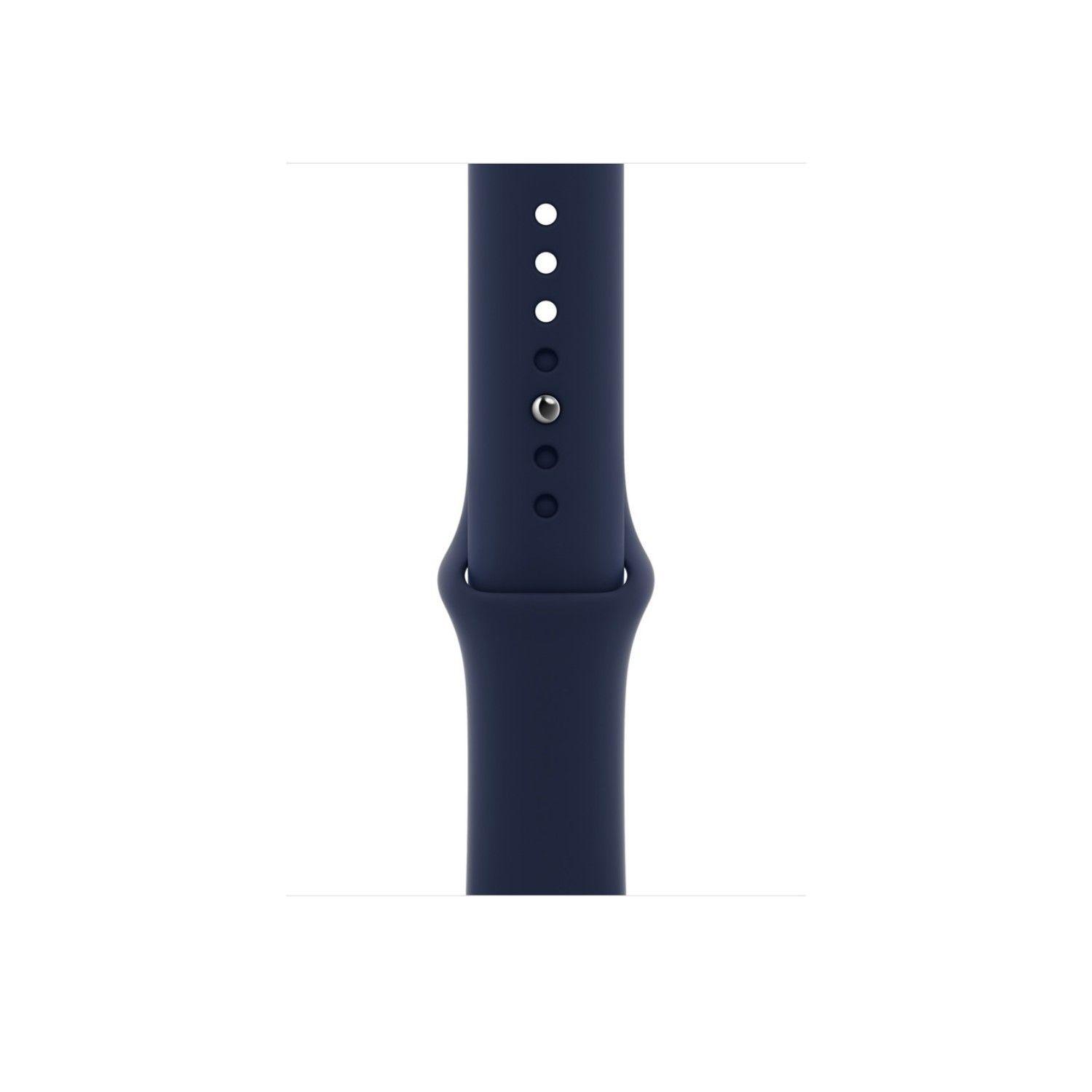 Reloj Apple Watch Series 6 44mm GPS Wifi Blue Aluminion Case Deep Navy Sport Band-3