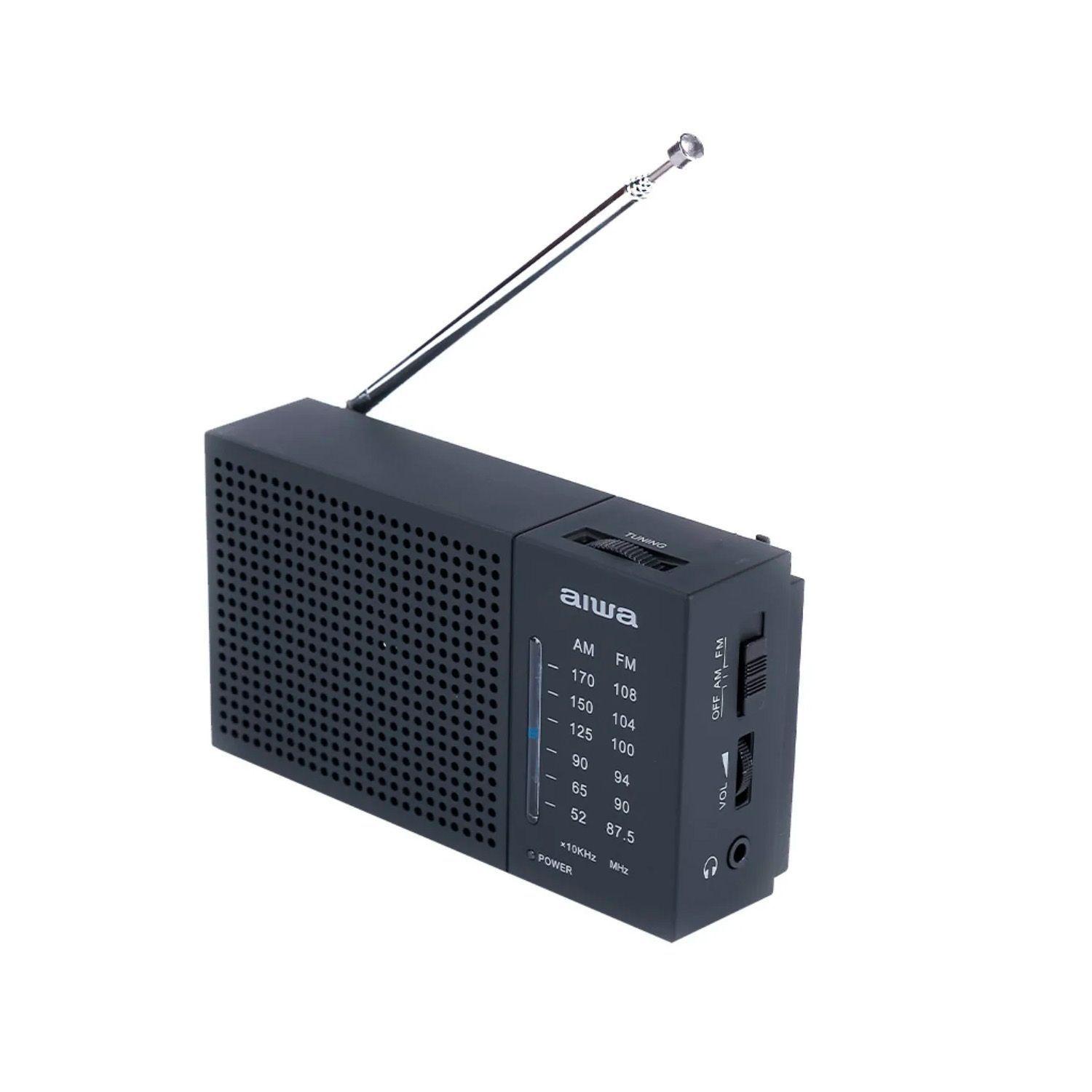 Radio Análoga Portátil Aiwa Aw-fml2 Fm-am Jack 3,5-0