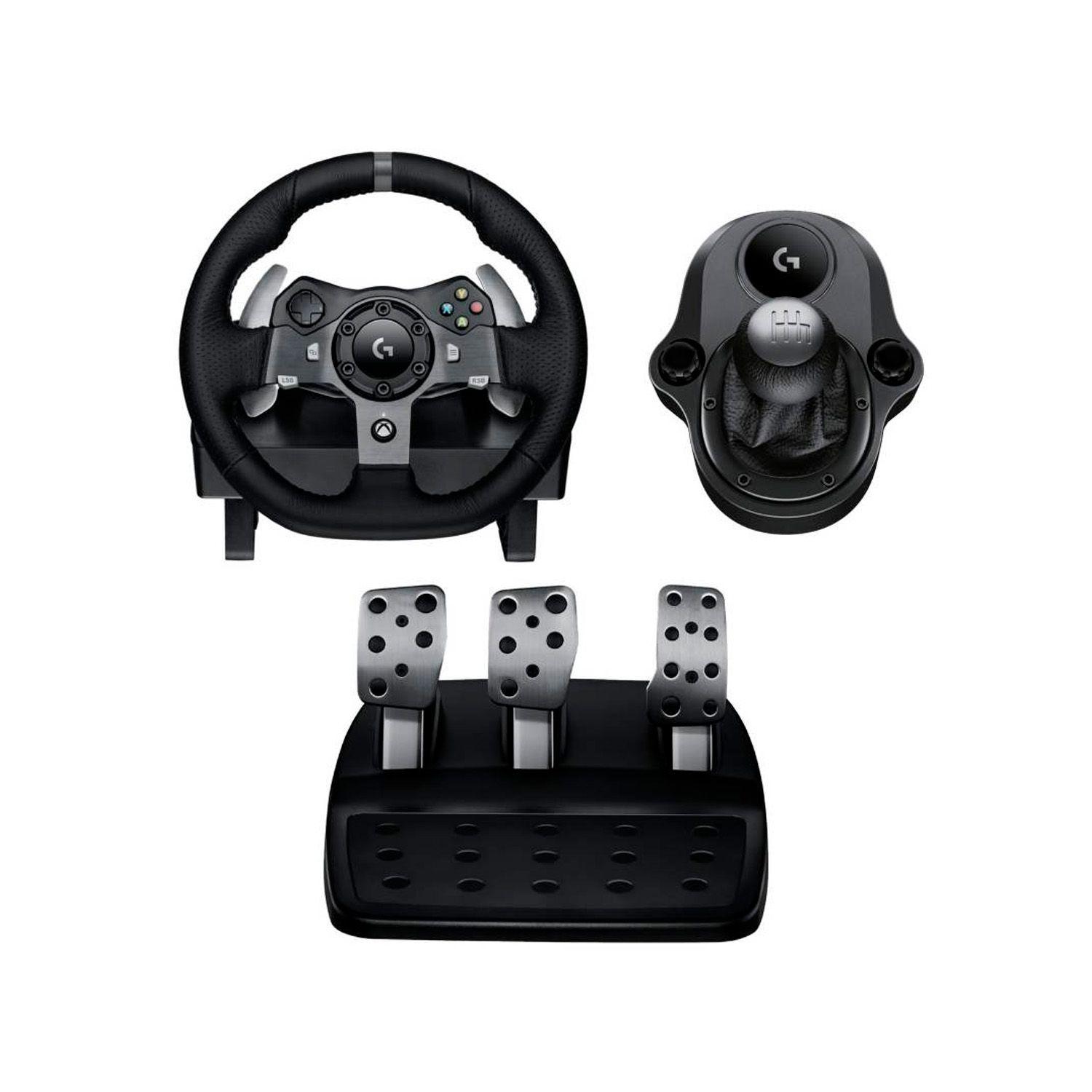 Volante y Palanca Gamer Logitech Force Racing G920 XBOX PC USB-0