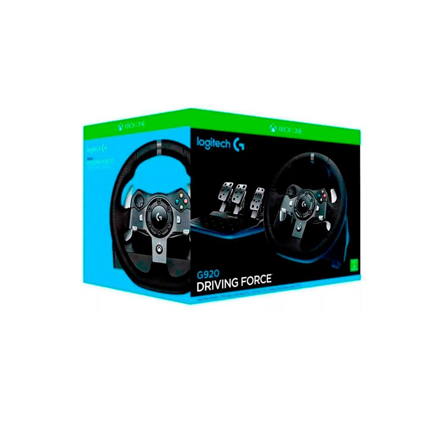 Volante y Palanca Gamer Logitech Force Racing G920 XBOX PC USB-3