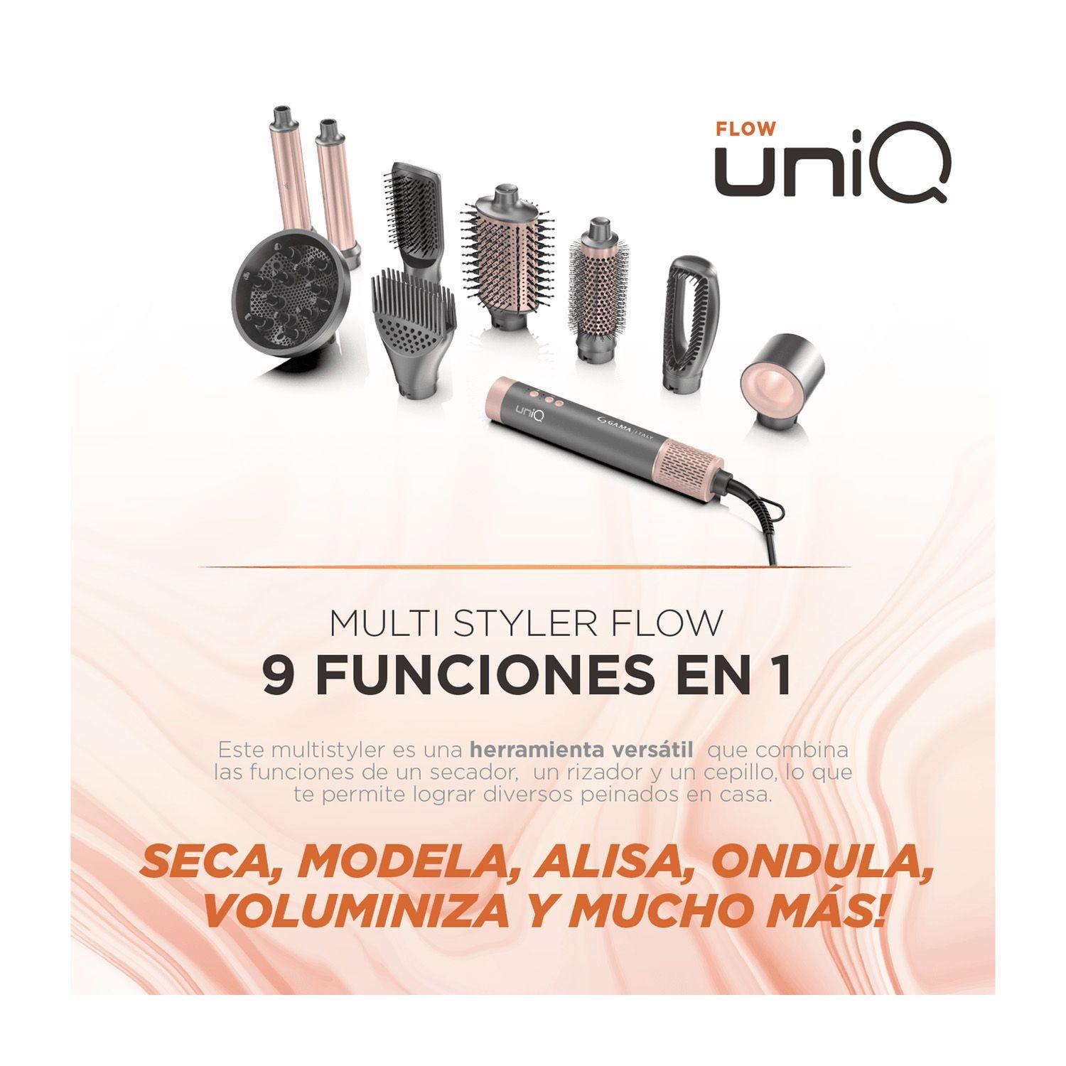 Cepillo Secador Gama Multistyler UniQ Styler Flow 9 en 1 Ultra Ion-2