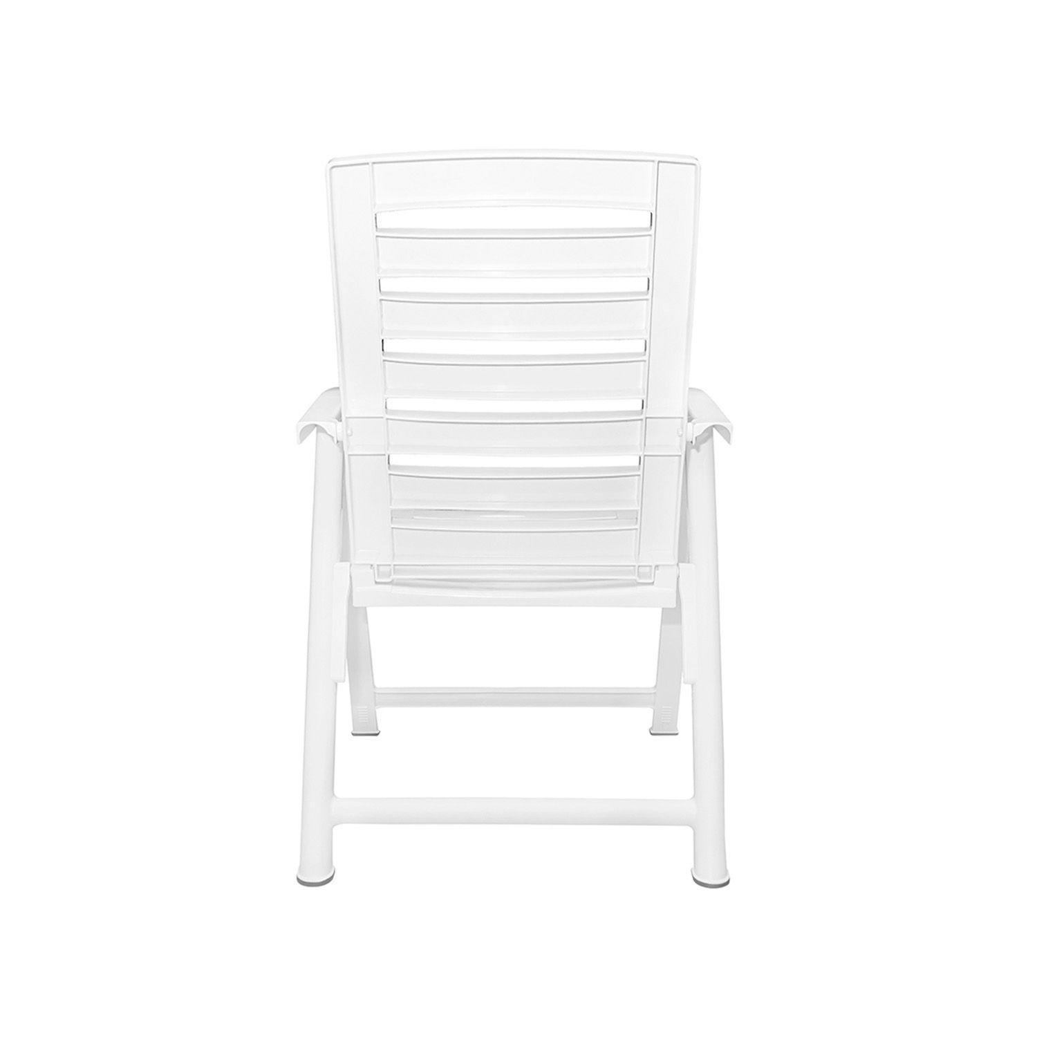 Pack 2 Sillas Terraza Plegable Sanmarino Blanca-1