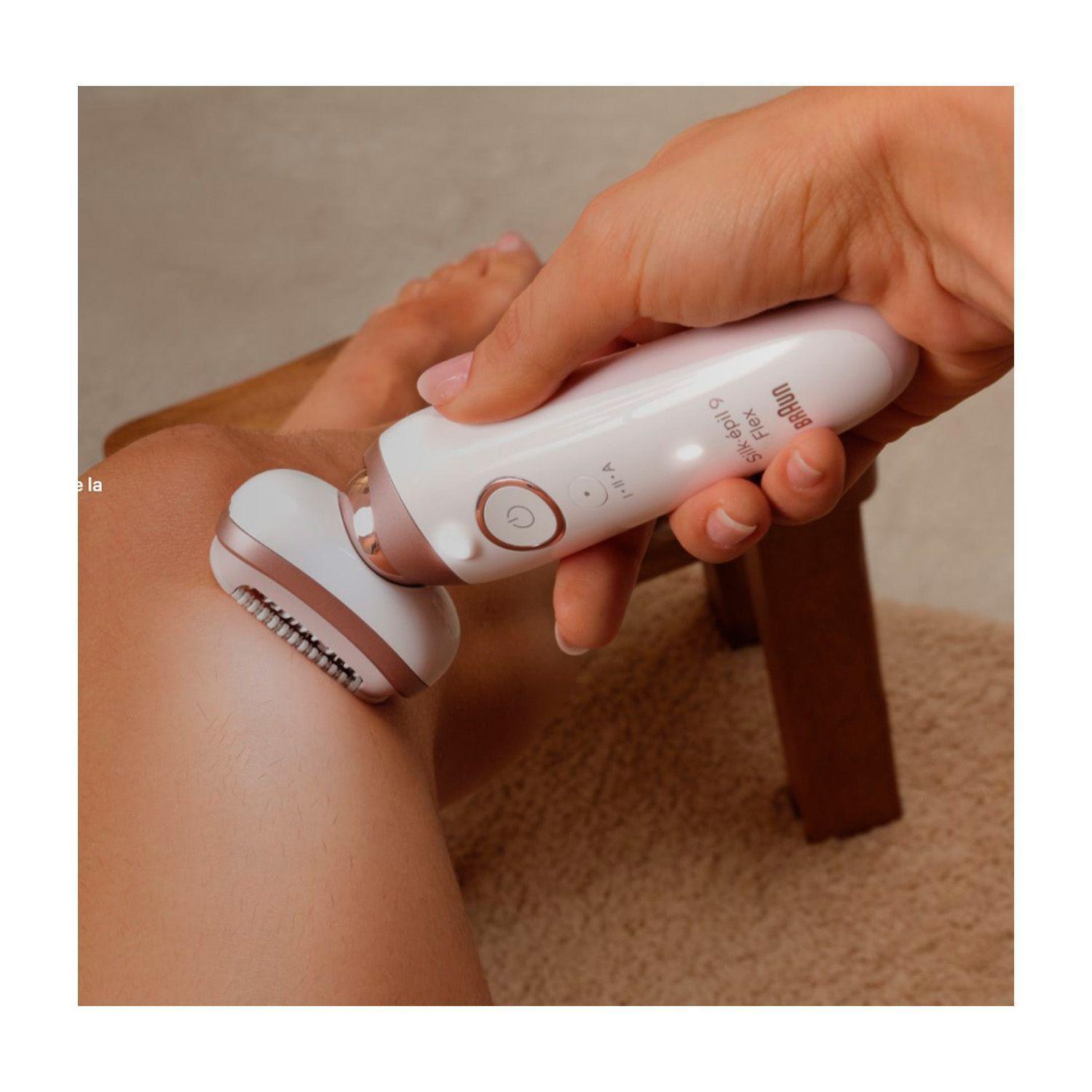 Depiladora Inalámbrica Braun Legepil SES9002 3D WHT/GOLD-2