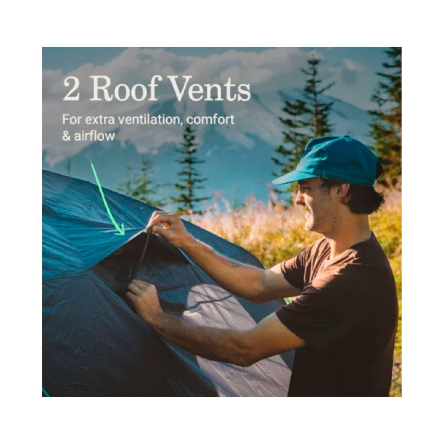 Carpa Domo Coleman Peak 4 Personas Dark Stone-3