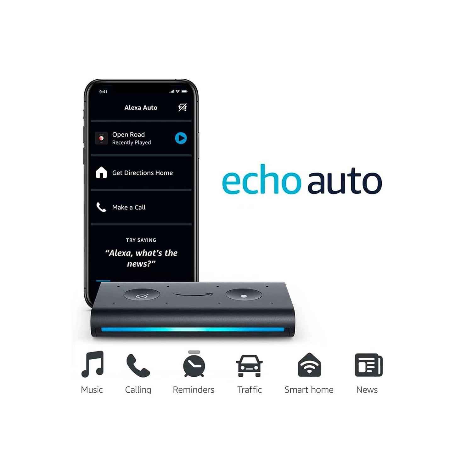 Asistente de Voz Amazon Echo Auto Manos Libres con Alexa-2
