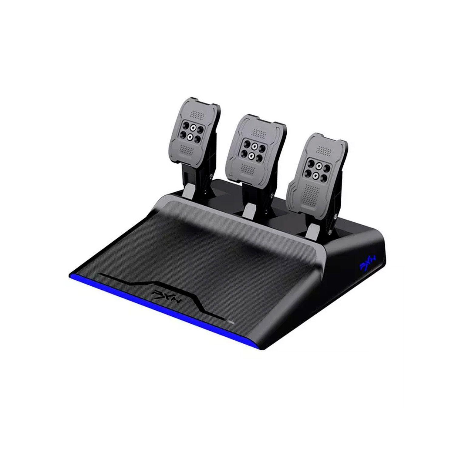 Volante de Carrera Gamer PXN V99 Force Feedback PC PS XBOX-2