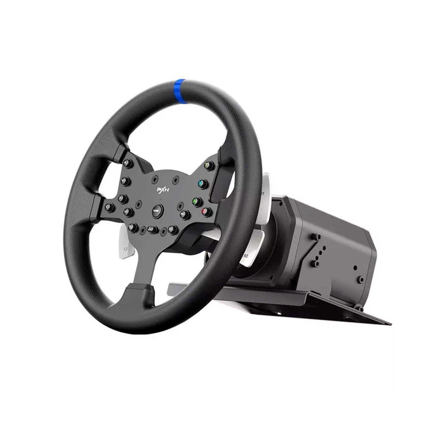 Volante de Carrera Gamer PXN V99 Force Feedback PC PS XBOX-3