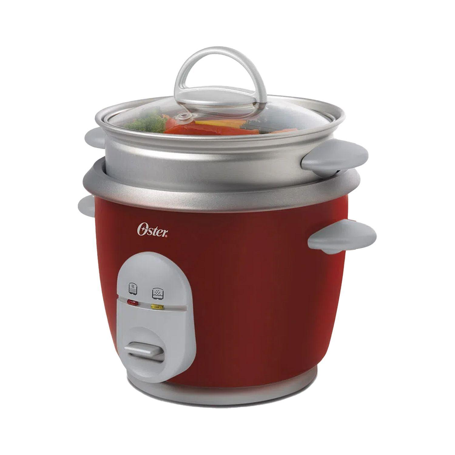 Arrocera Multiusos Oster CKSTRC4723 3 tazas 350W Roja-0