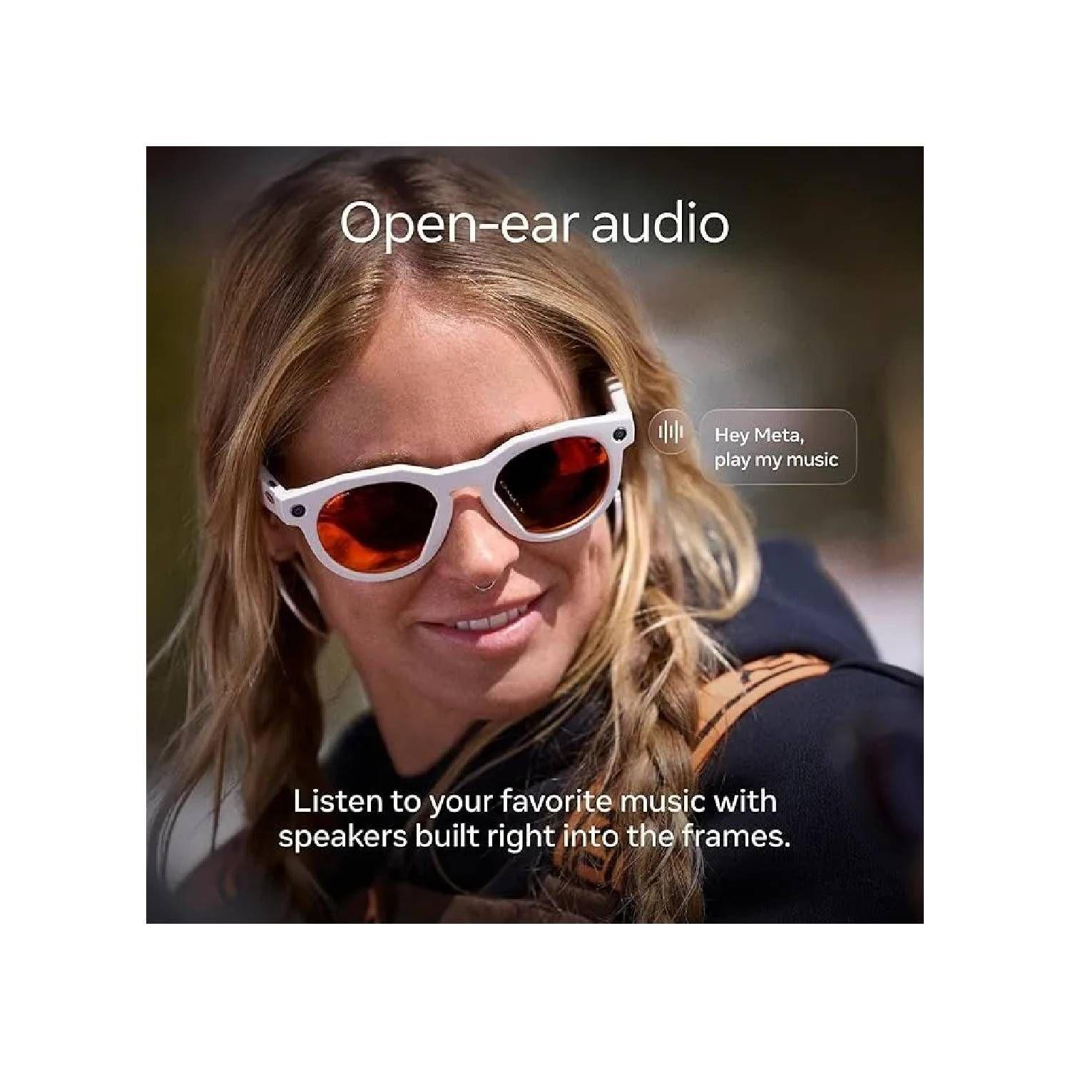 Lentes Inteligentes Oakley Meta HSTN Negro Polarizado Cámara y Audio-2