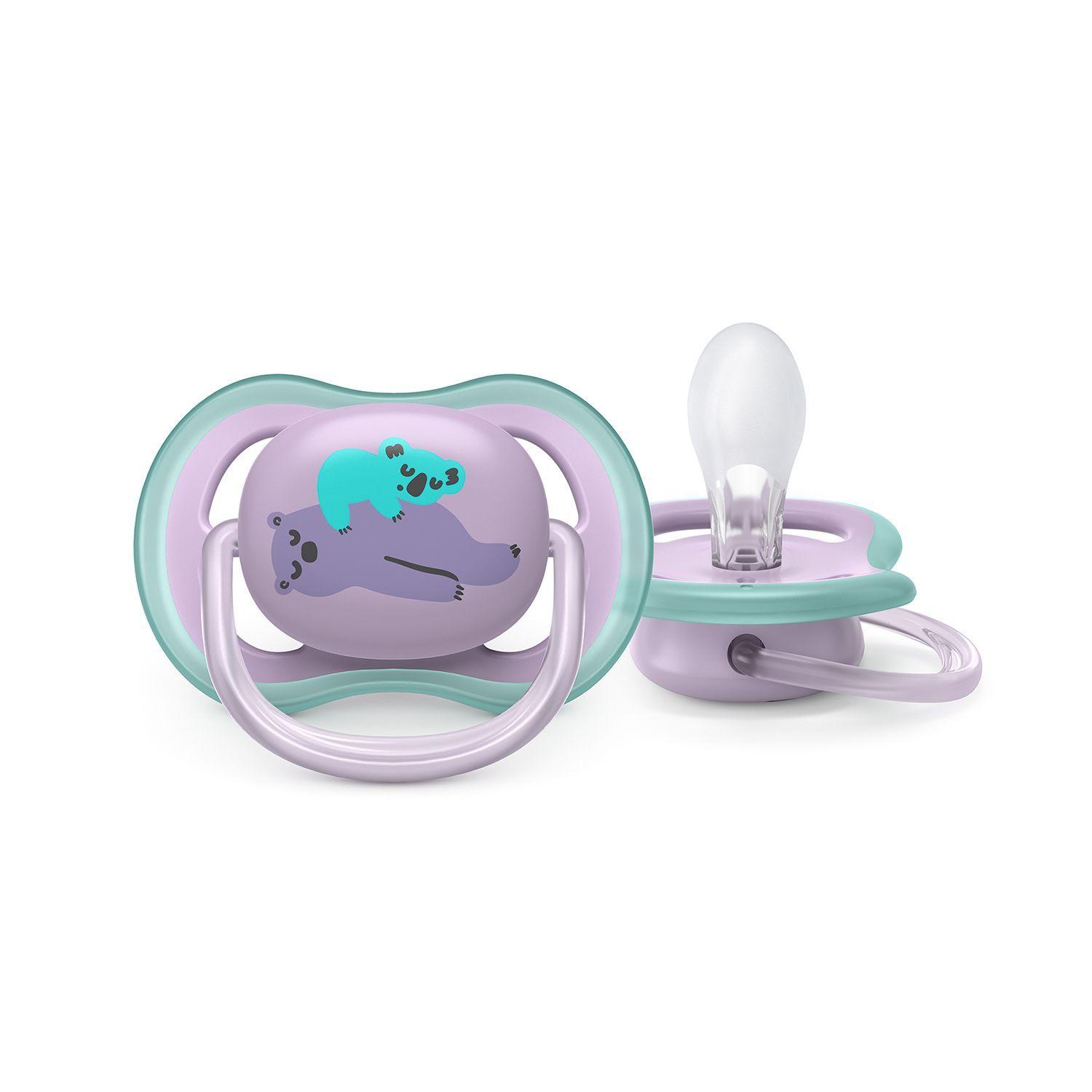 Chupete Avent Ultra Air 6-18m Gato Koala 2UN-1