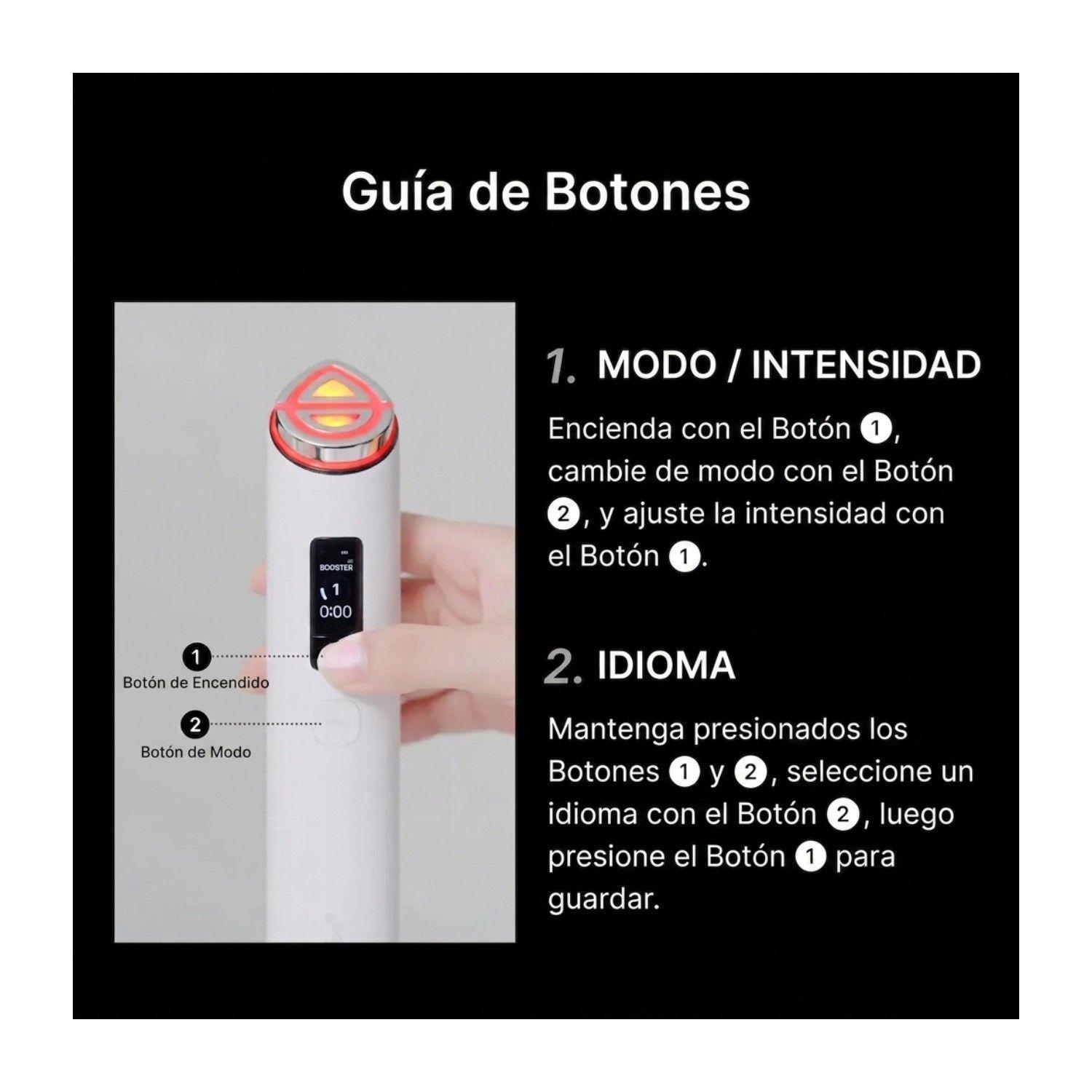 Dispositivo Facial Medicube Booster Pro X2 7 en 1 Blanco 2026-5