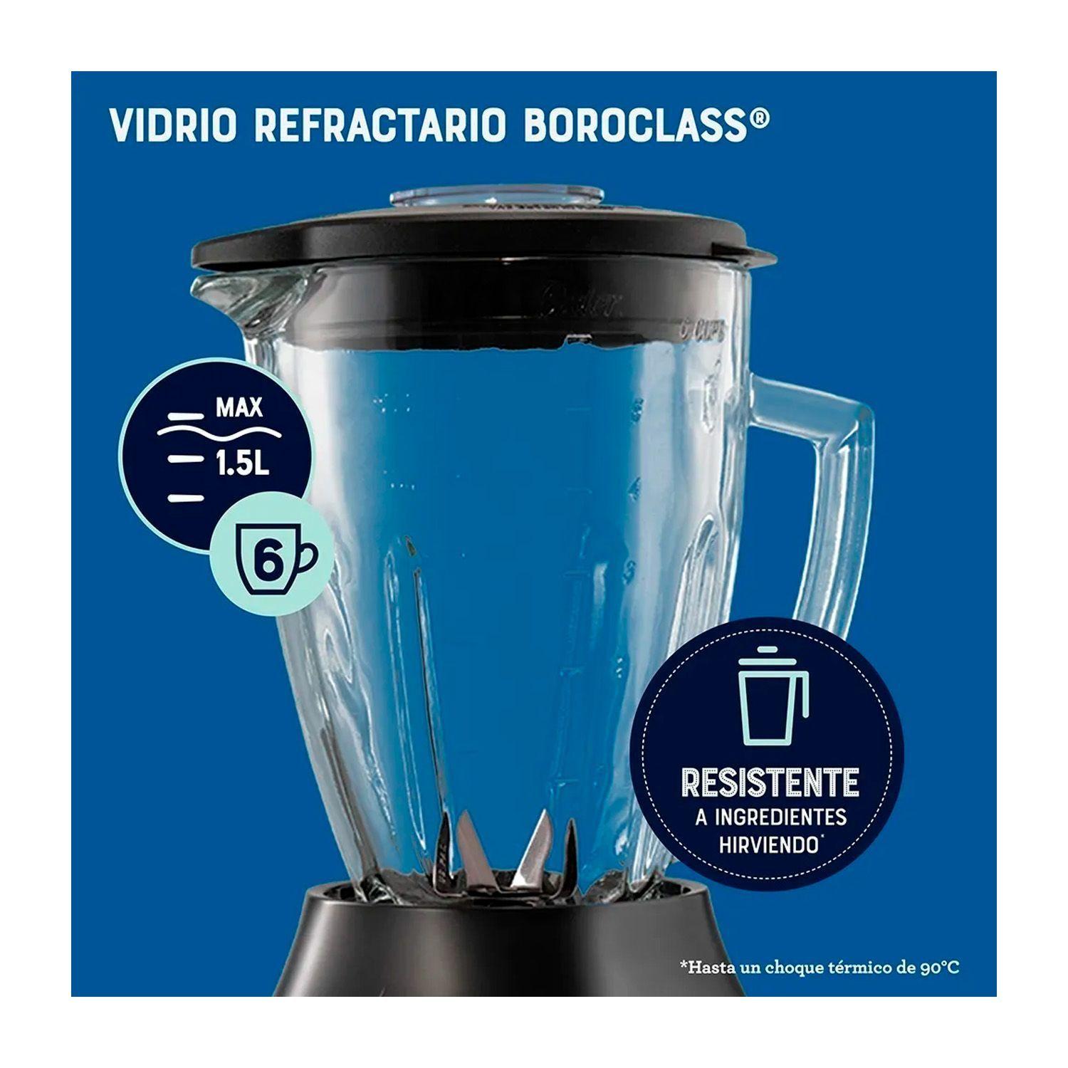 Licuadora Oster Reversible 3 Vel + Pulso BLSTPEGCRT 800W 1.5L-2