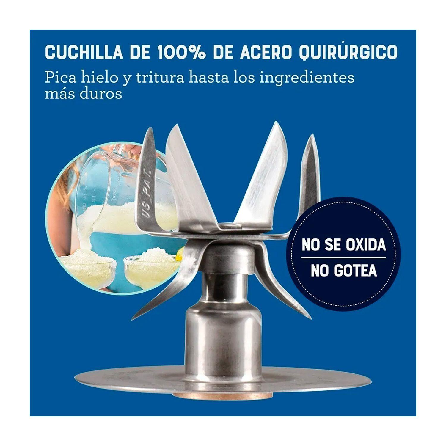 Licuadora Oster Reversible 3 Vel + Pulso BLSTPEGCRT 800W 1.5L-3
