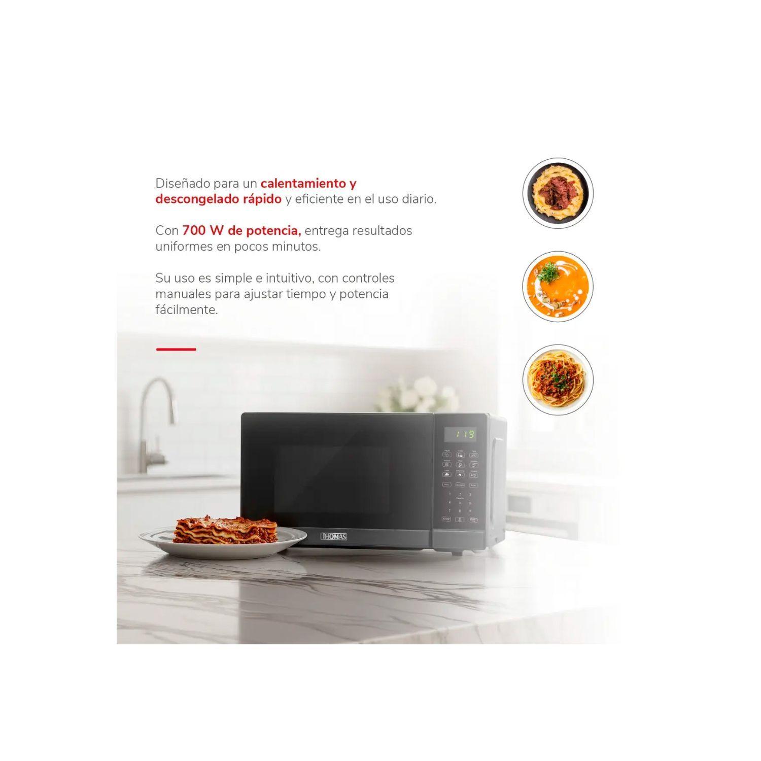 Microondas Thomas TH MW20DN HeatTouch 20 L 700W 10 Niv-5