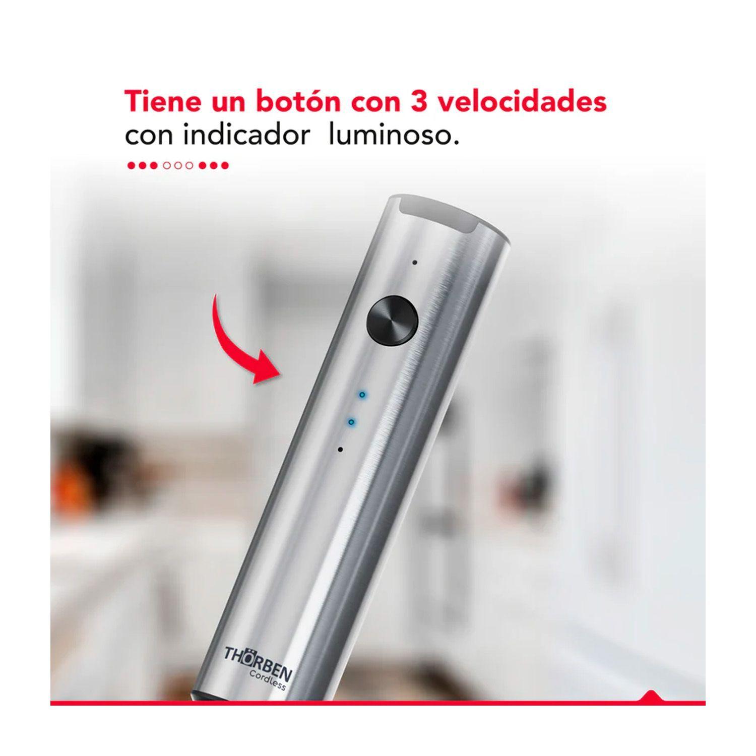 Espumador Batidor Thorben USB Inox Dual Milk Frother-4