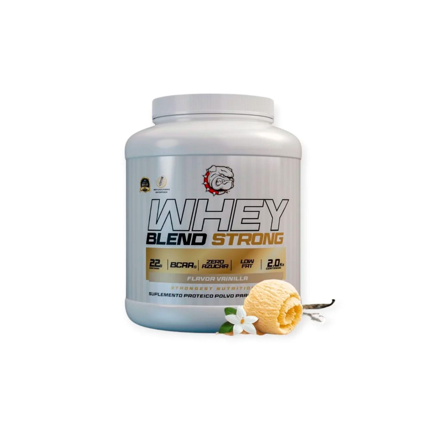 Proteina Whey Blend Strong 2kg Vainilla-0