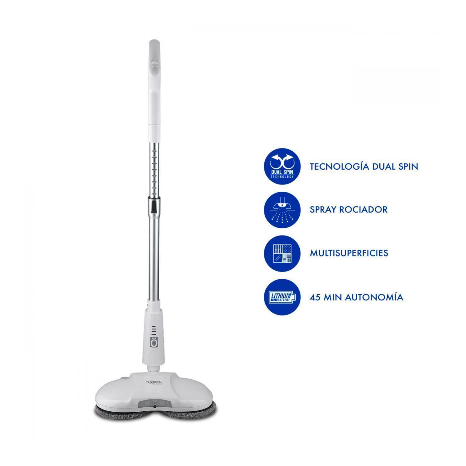 Mopa Pulidora Enceradora Thorben Inalambrica Spin Bot 4x-3
