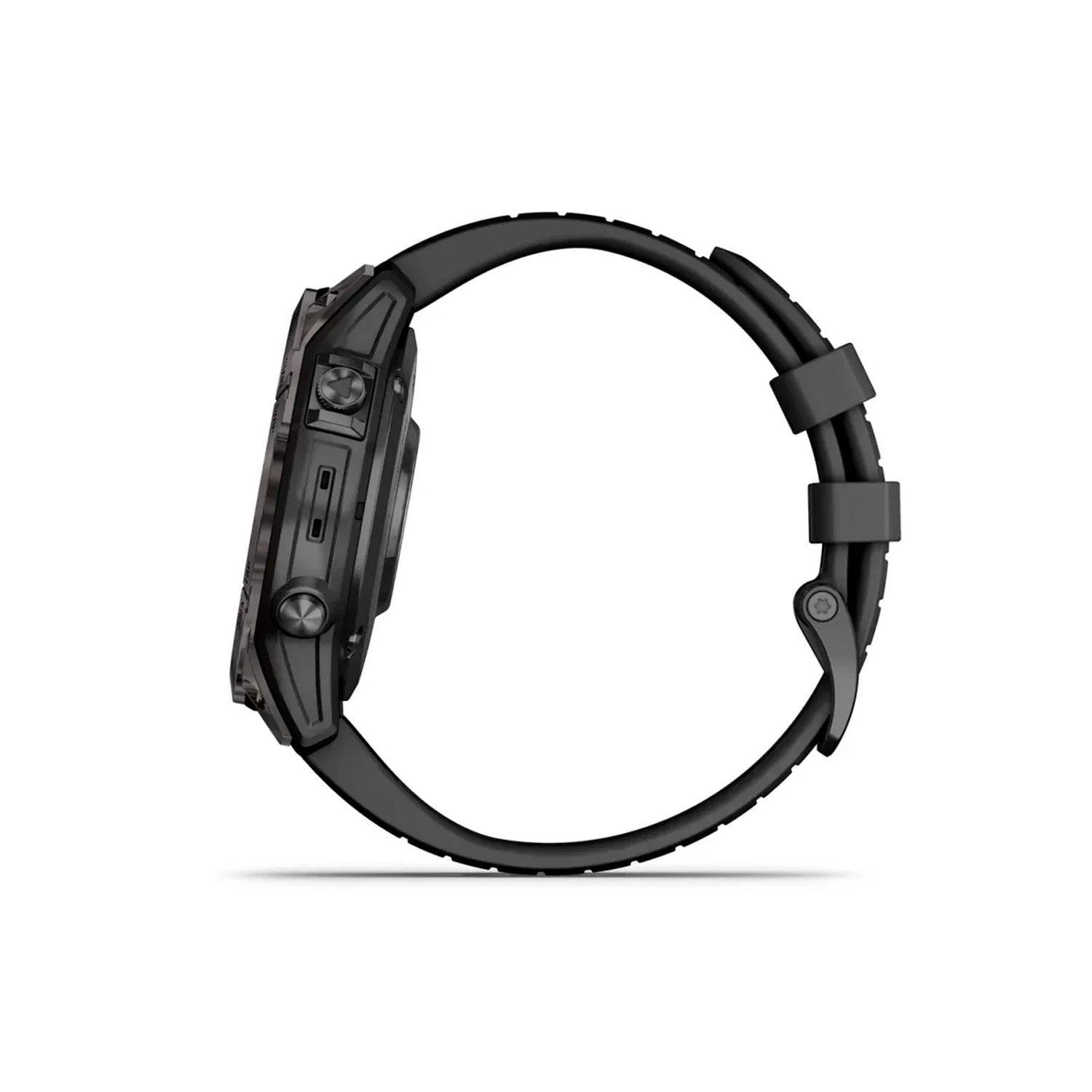 Reloj Garmin Fenix 7 Pro Saph Solar Carbon Grey DLC Tit 47mm-1