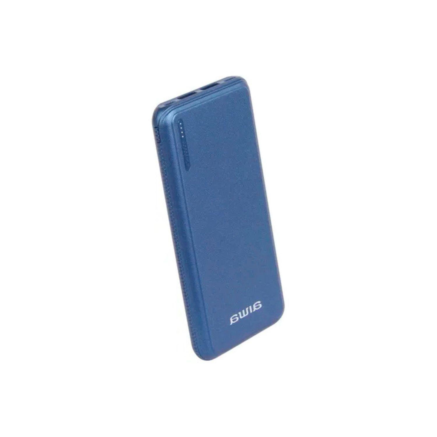 Cargador Portátil Powerbank Aiwa Aw-paw200 10000 Mah Azul-2