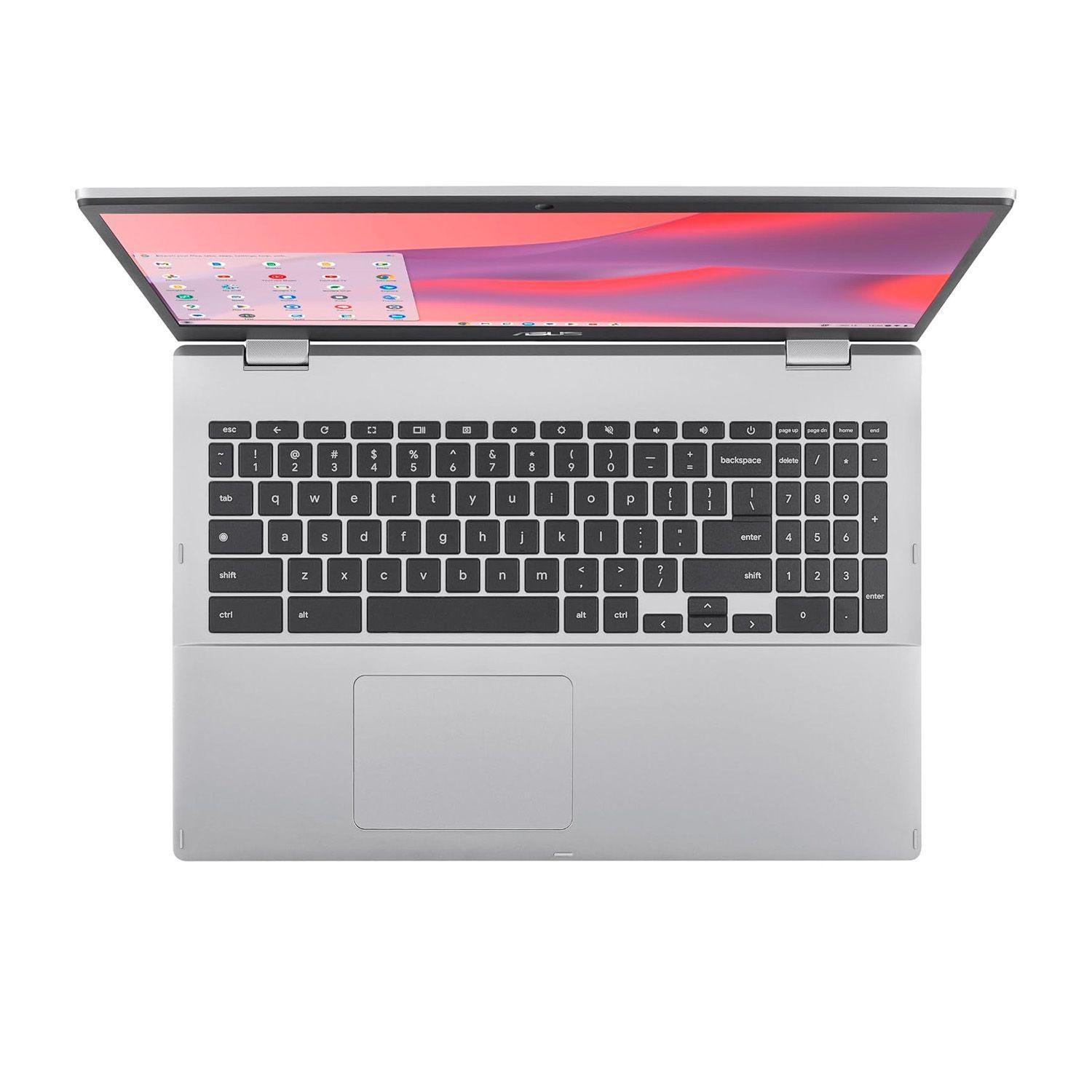 Notebook Chromebook Asus Celeron 8GB 128GB SSD 15.6' FHD-2