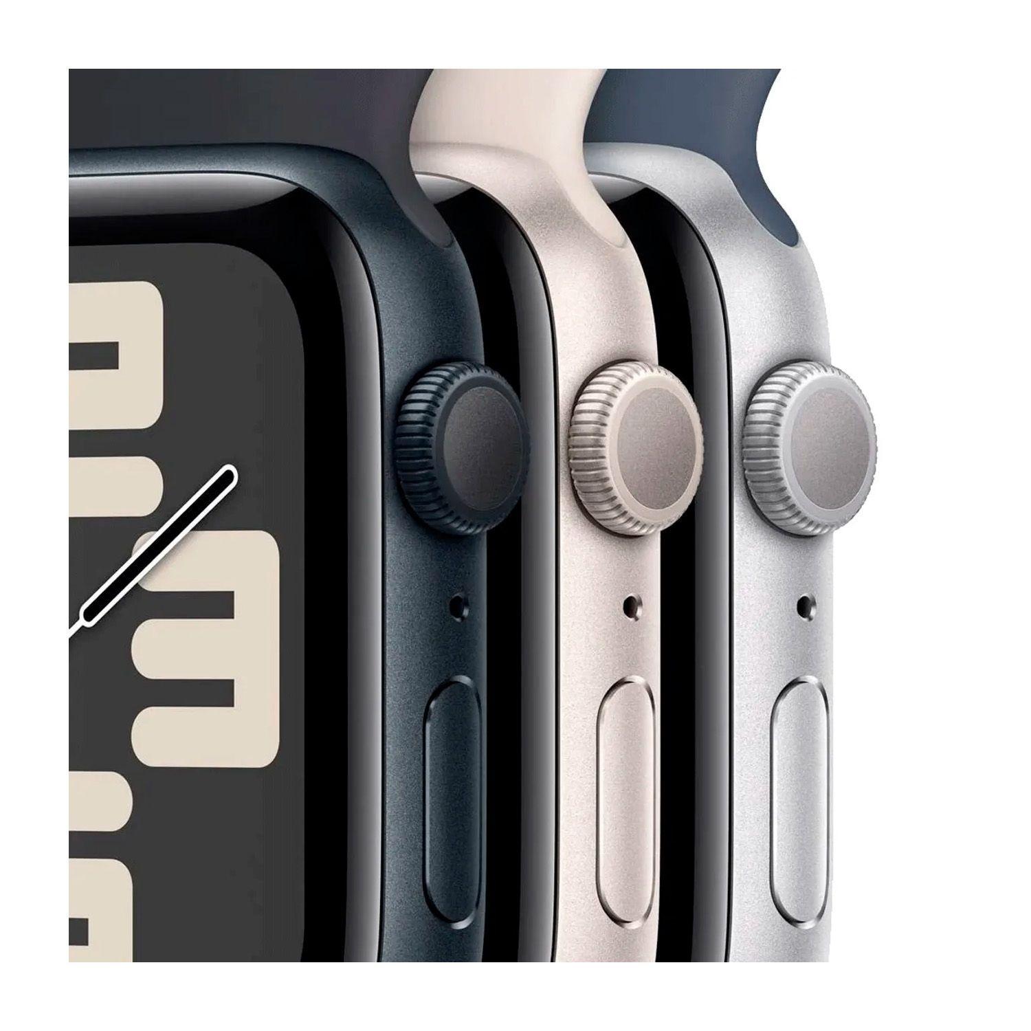 Reloj Apple Watch SE 2nd Gen GPS 44mm Midnight Aluminum Case Midnight Sport Band-3