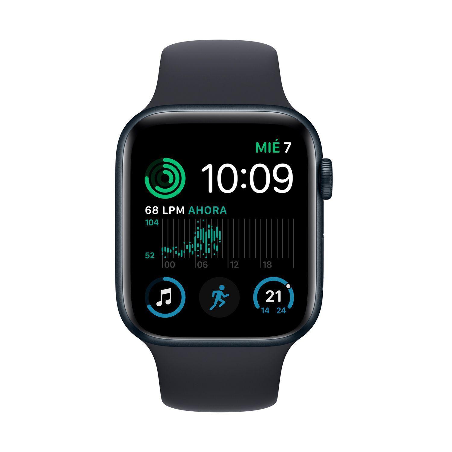 Reloj Apple Watch SE GPS 44mm iOs Medianoche-1