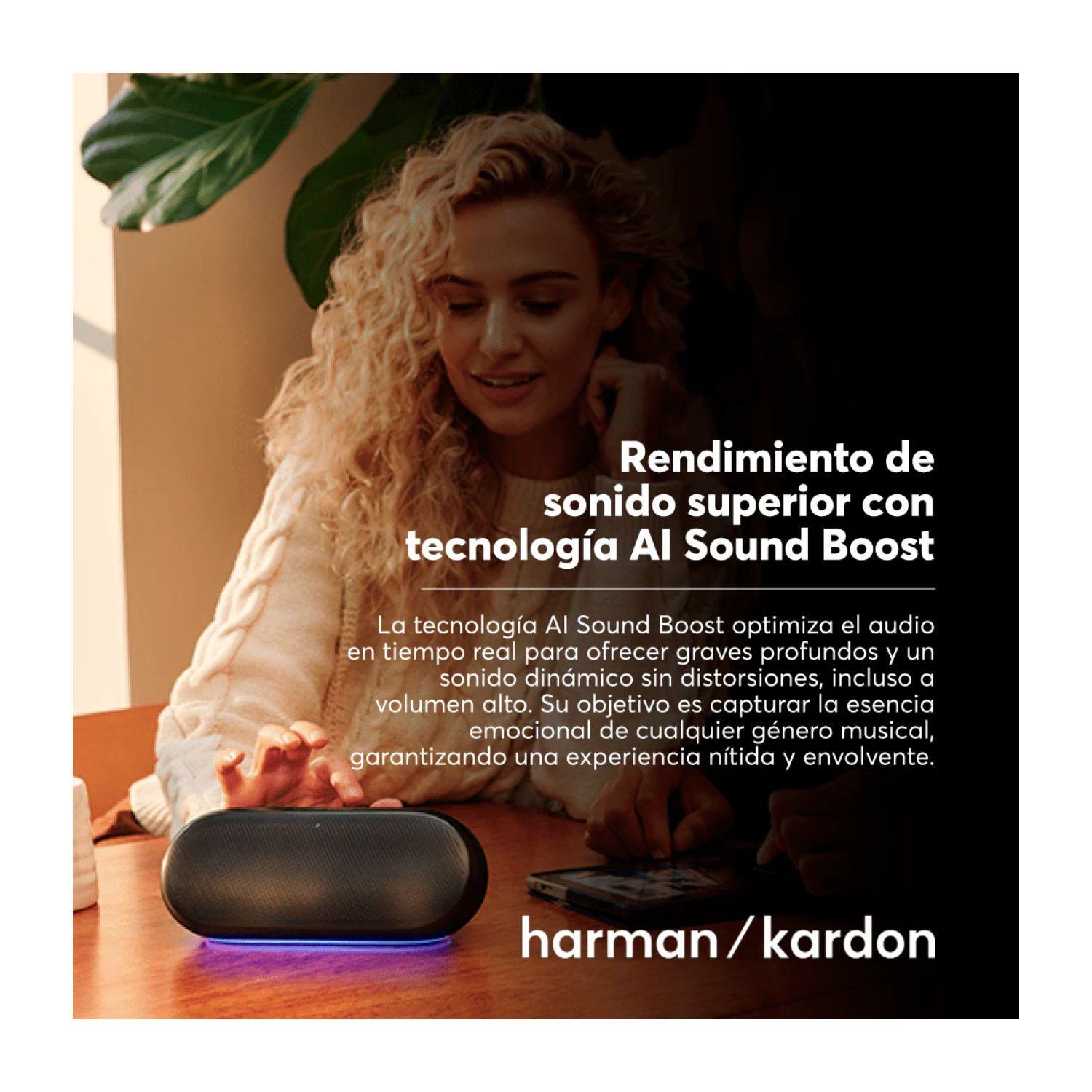 Parlante Inalambrico Harman Kardon Home Audio Luna 2 Negro-4