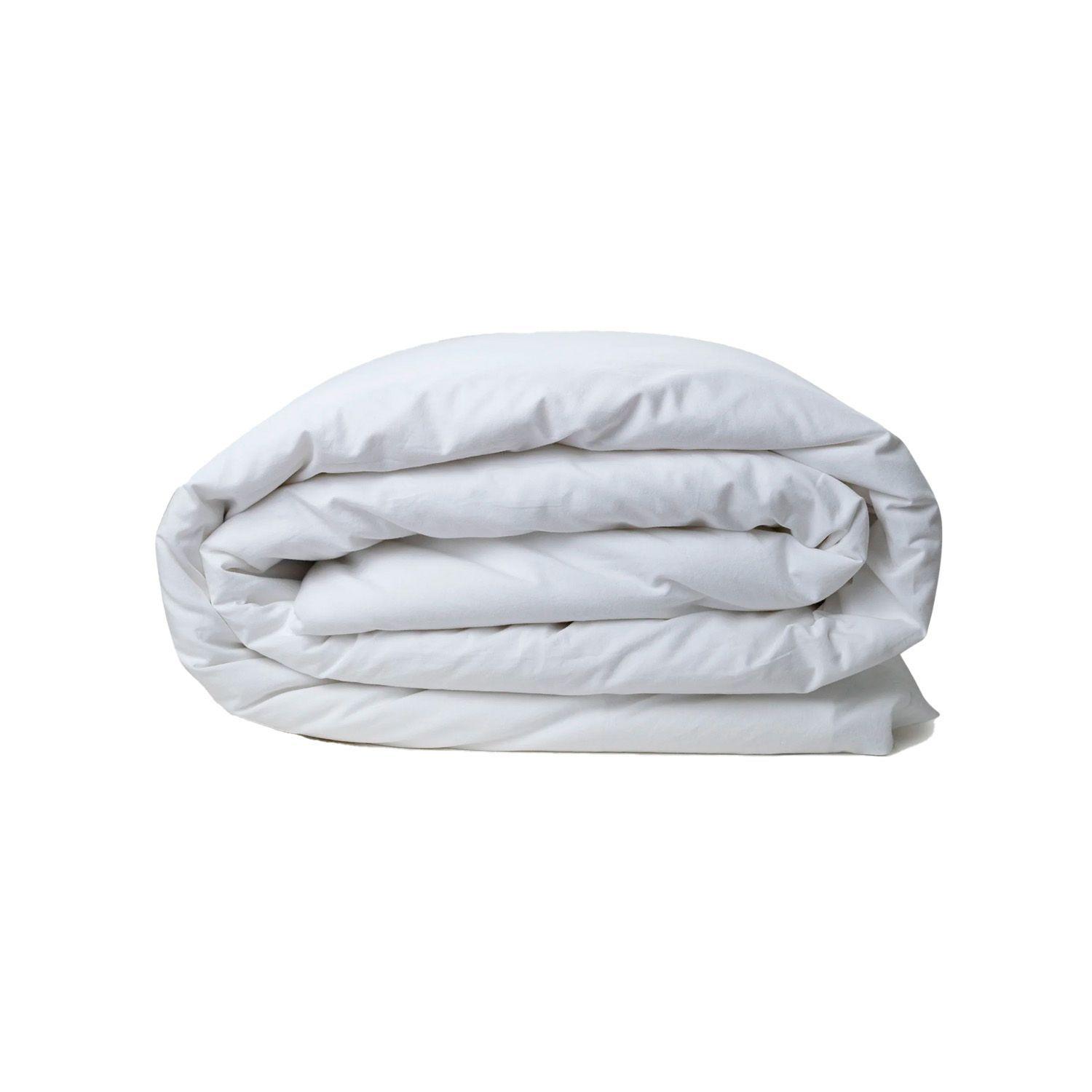 Funda de Plumón 1.5 Plazas Ameritex Algodón White 200 Hilos-0