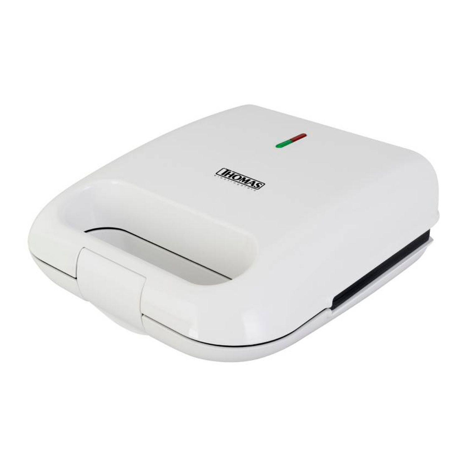 Sandwichera Thomas TH-952 Anti-adherente 750W Blanca-0