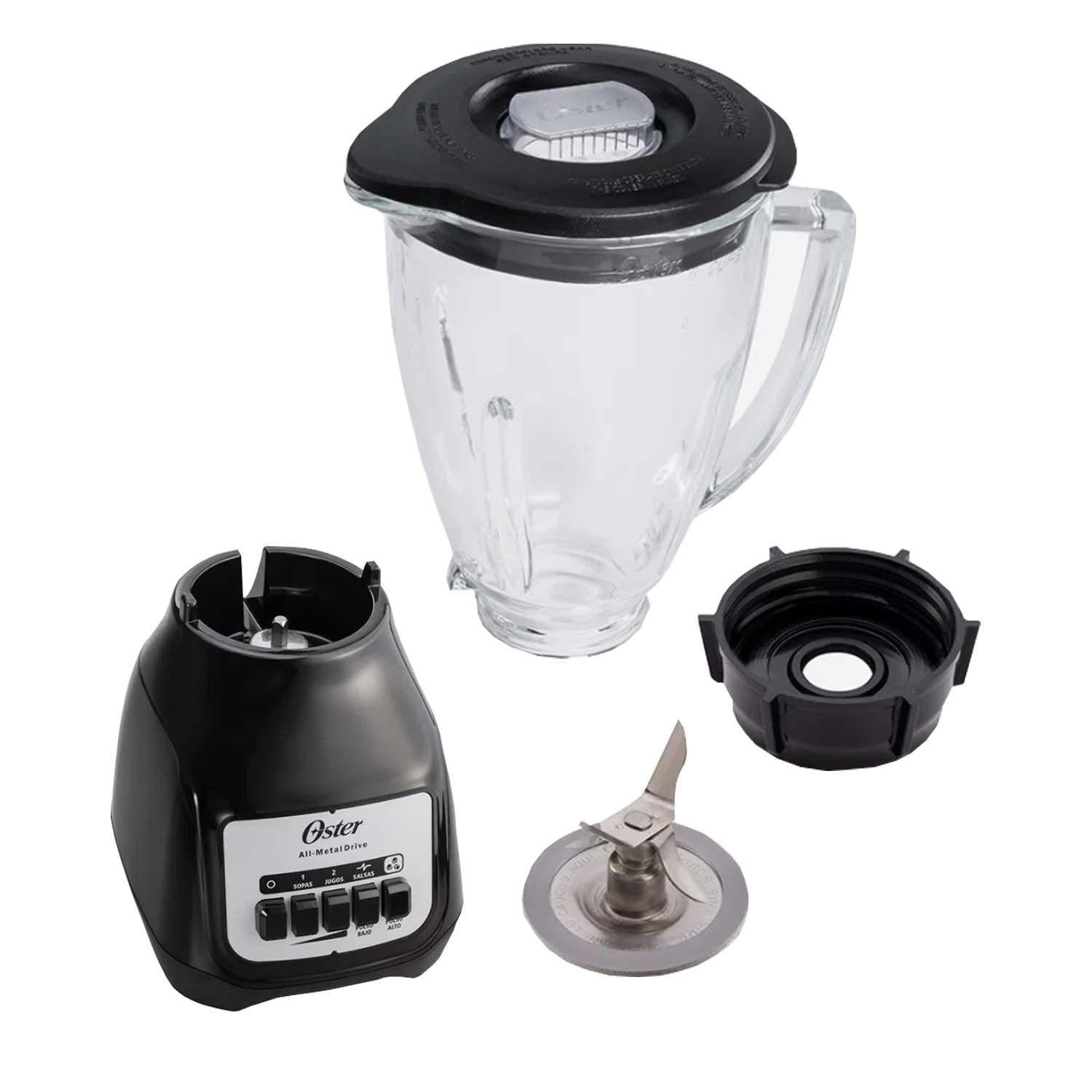 Licuadora Oster BLSTKAGBPB 2 Vel + Pulso Negra 550W-3