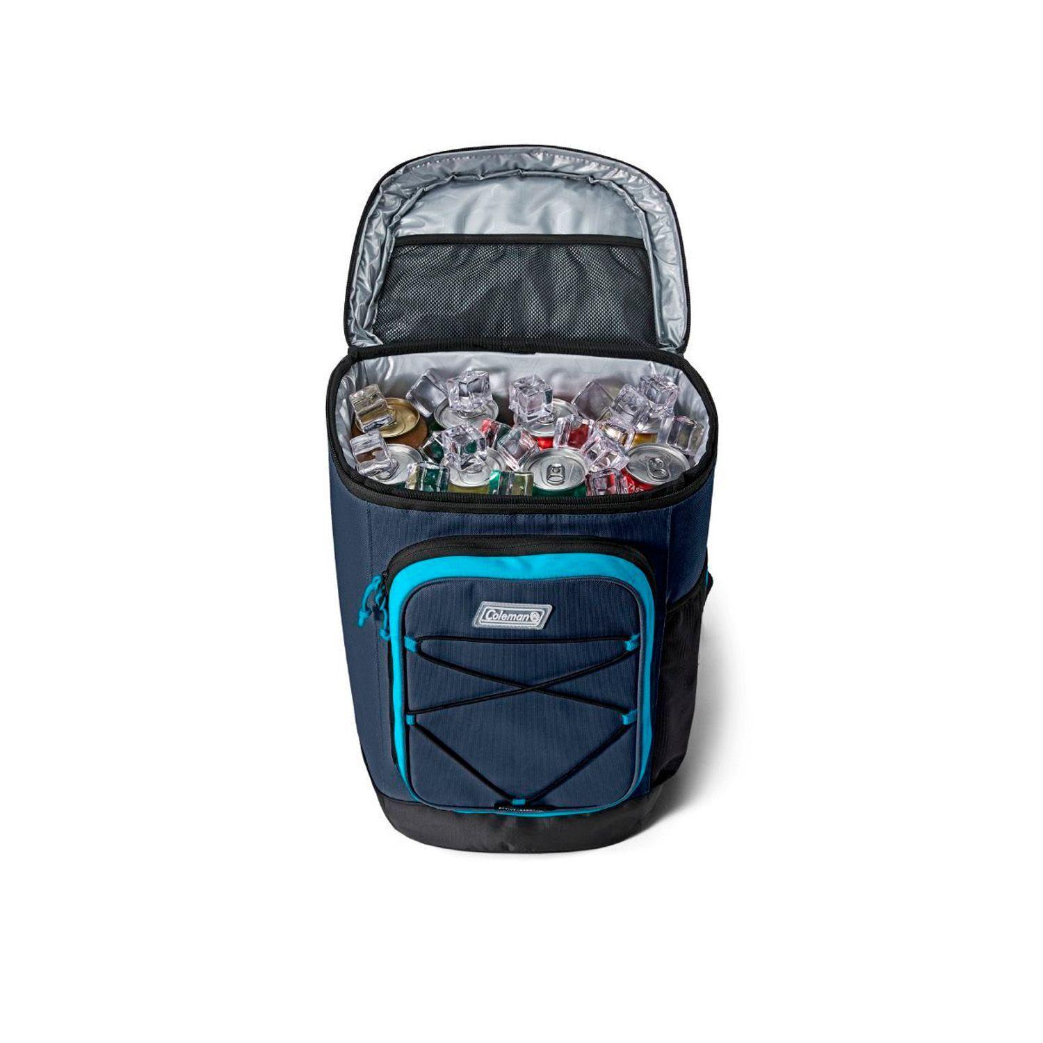 Mochila Térmica Blanda Coleman Xpand 30 Latas Azul Profundo-3