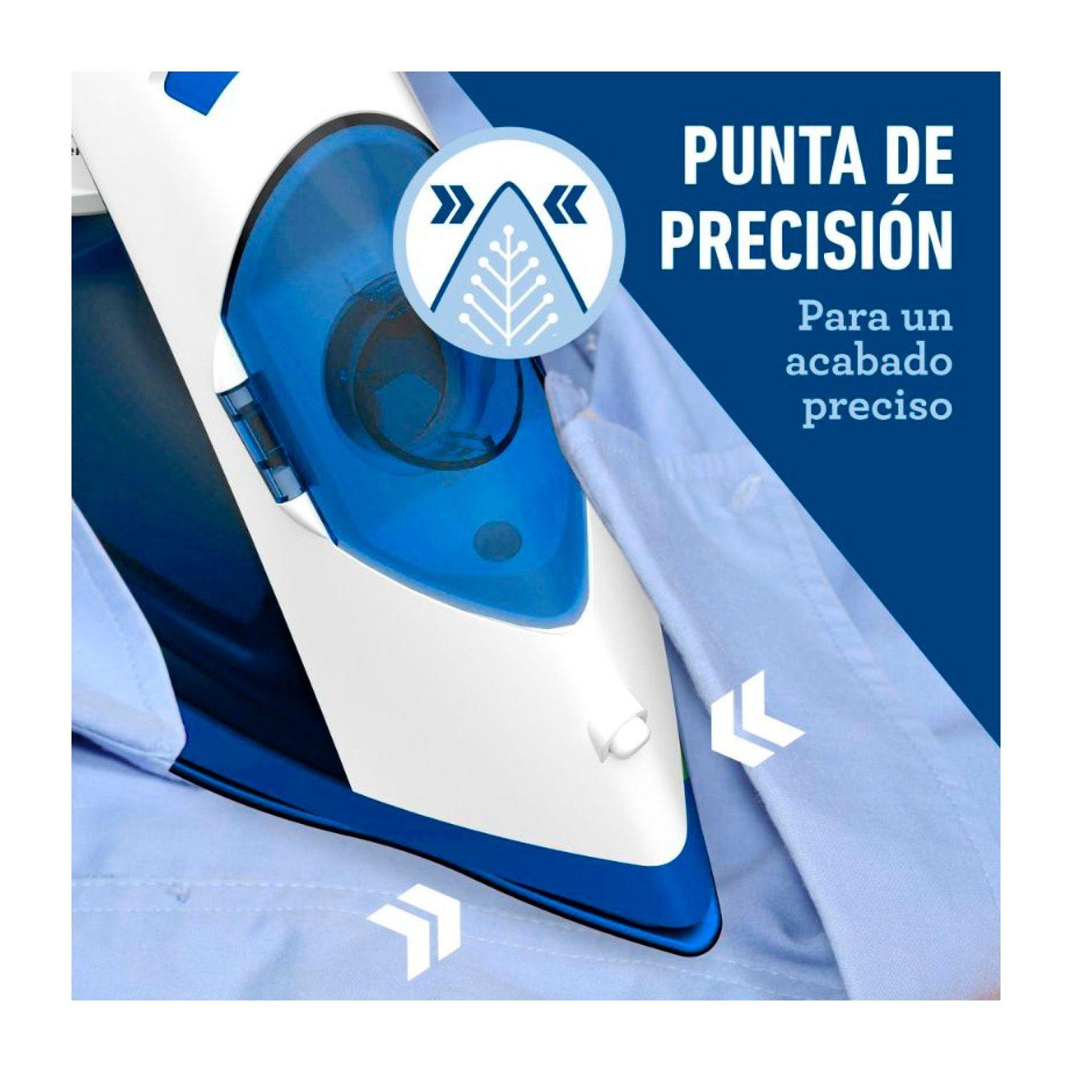 Plancha a Vapor Oster 6003 Antiadherente Azul 1600W-3