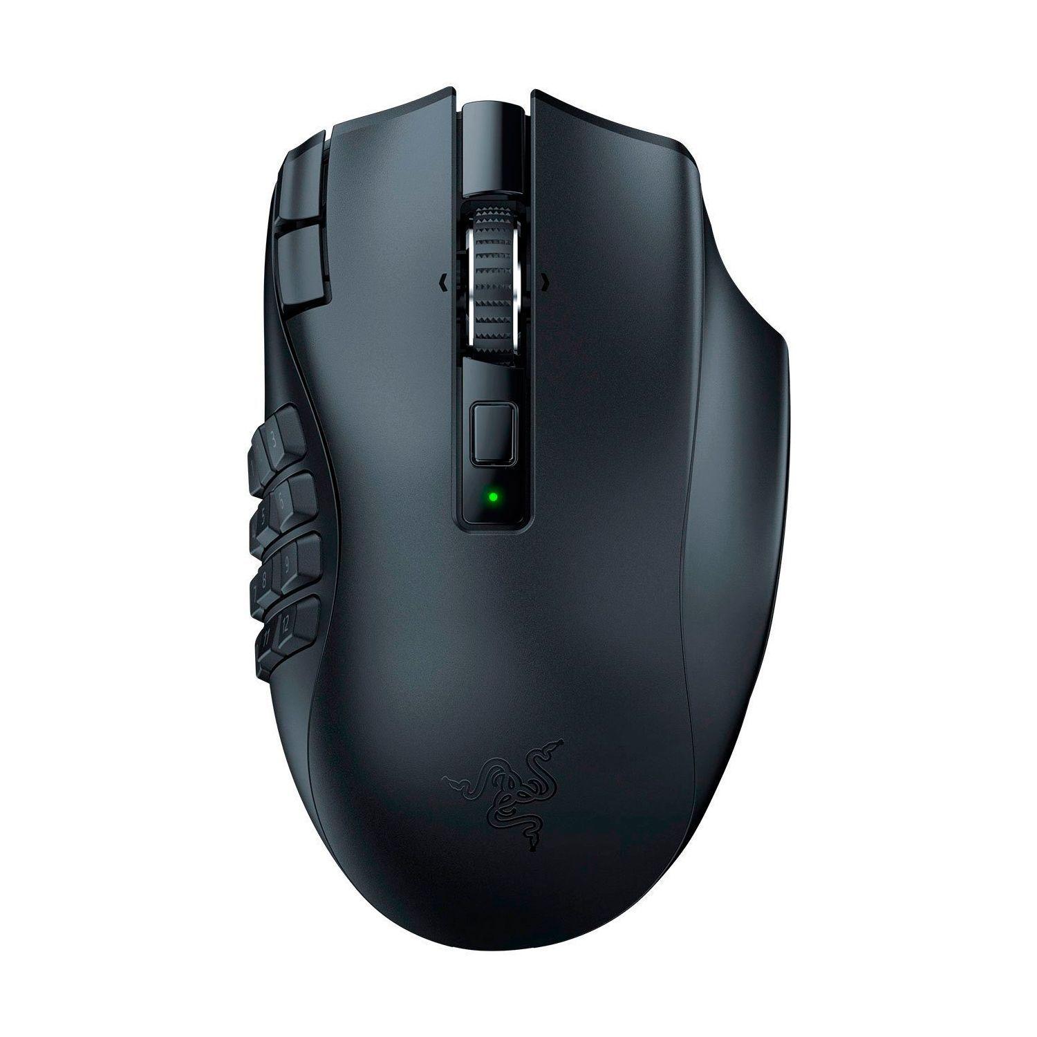 Mouse Gamer Inalámbrico Razer Naga V2 Hyperspeed Negro 25bot-1
