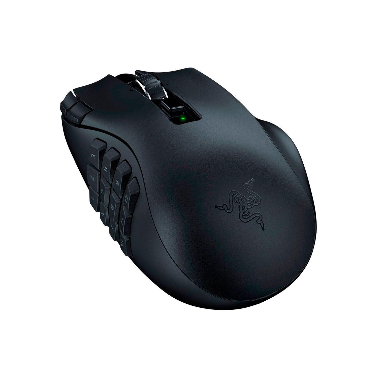 Mouse Gamer Inalámbrico Razer Naga V2 Hyperspeed Negro 25bot-2