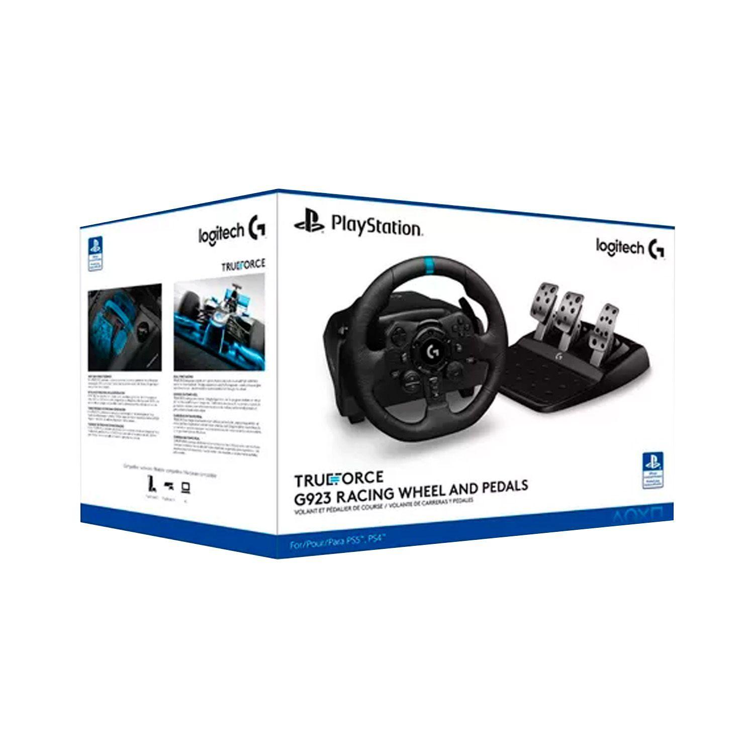 Volante Gamer Logitech G923 PS4 PS5 PC-3