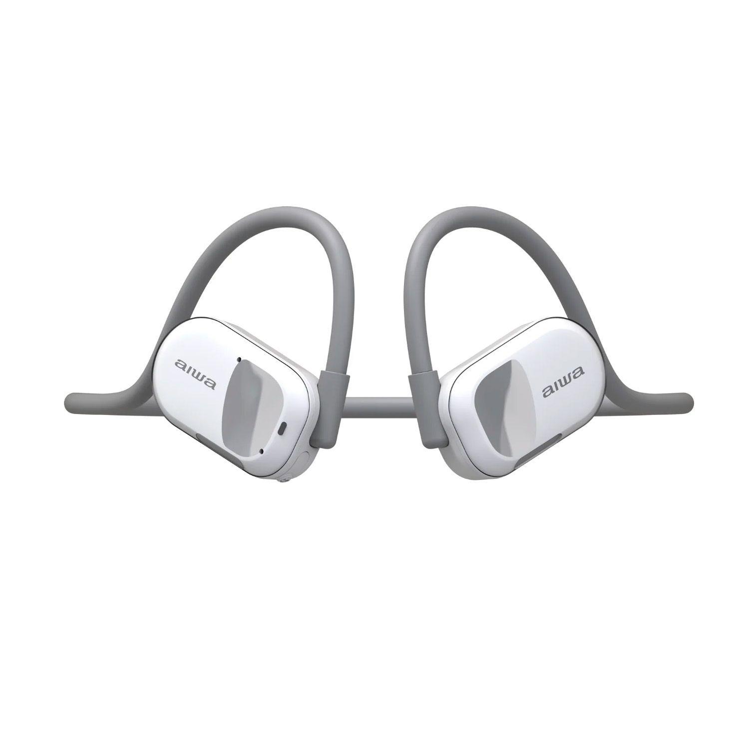 Audífonos Bluetooth Deportivos Conducción Aiwa Aw-Acf1 Blanco-2