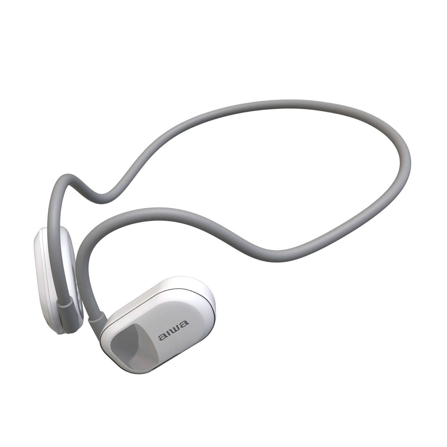 Audífonos Bluetooth Deportivos Conducción Aiwa Aw-Acf1 Blanco-3