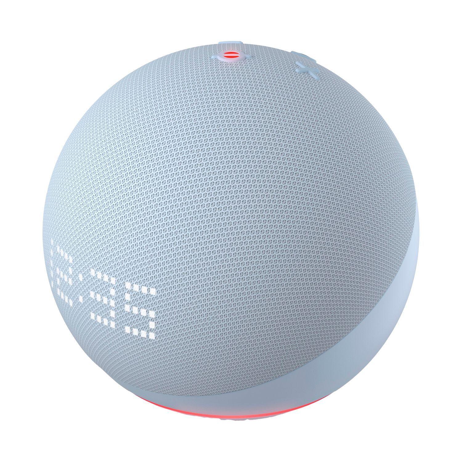Asistente de Voz Amazon Echo Dot 5 con Reloj 2022 5th Gen Azul-2