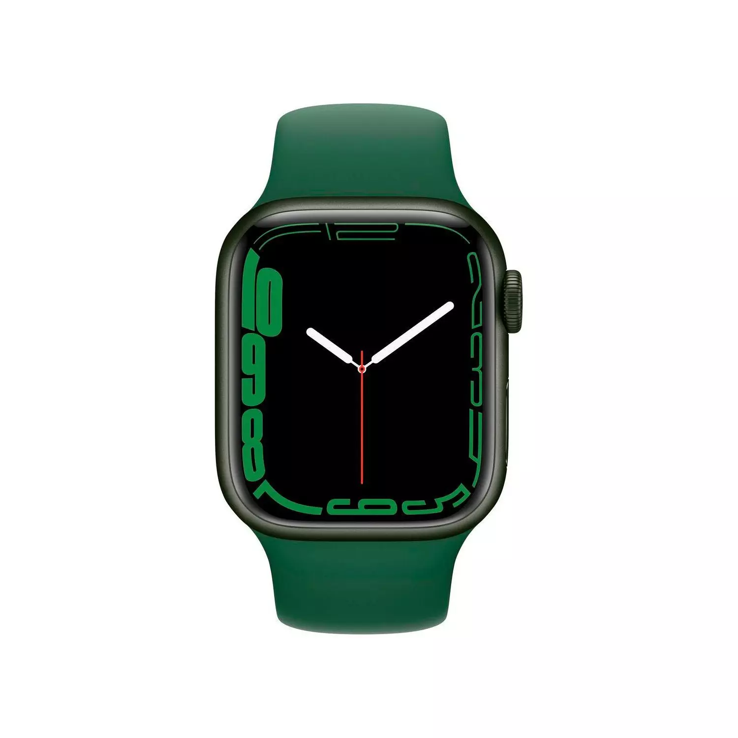 Reloj Apple Watch Series 7 41mm GPS + Celular Green Aluminum Case Clover Sport Band-2